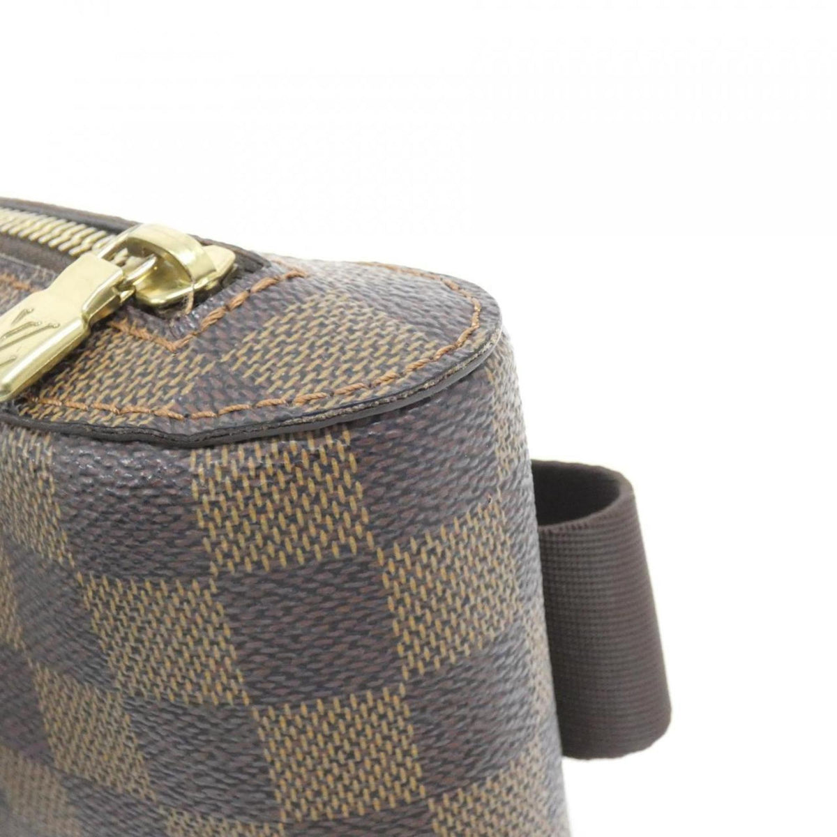 Louis Vuitton Ebene Coated Canvas Shoulder Bag (Pre-Owned)