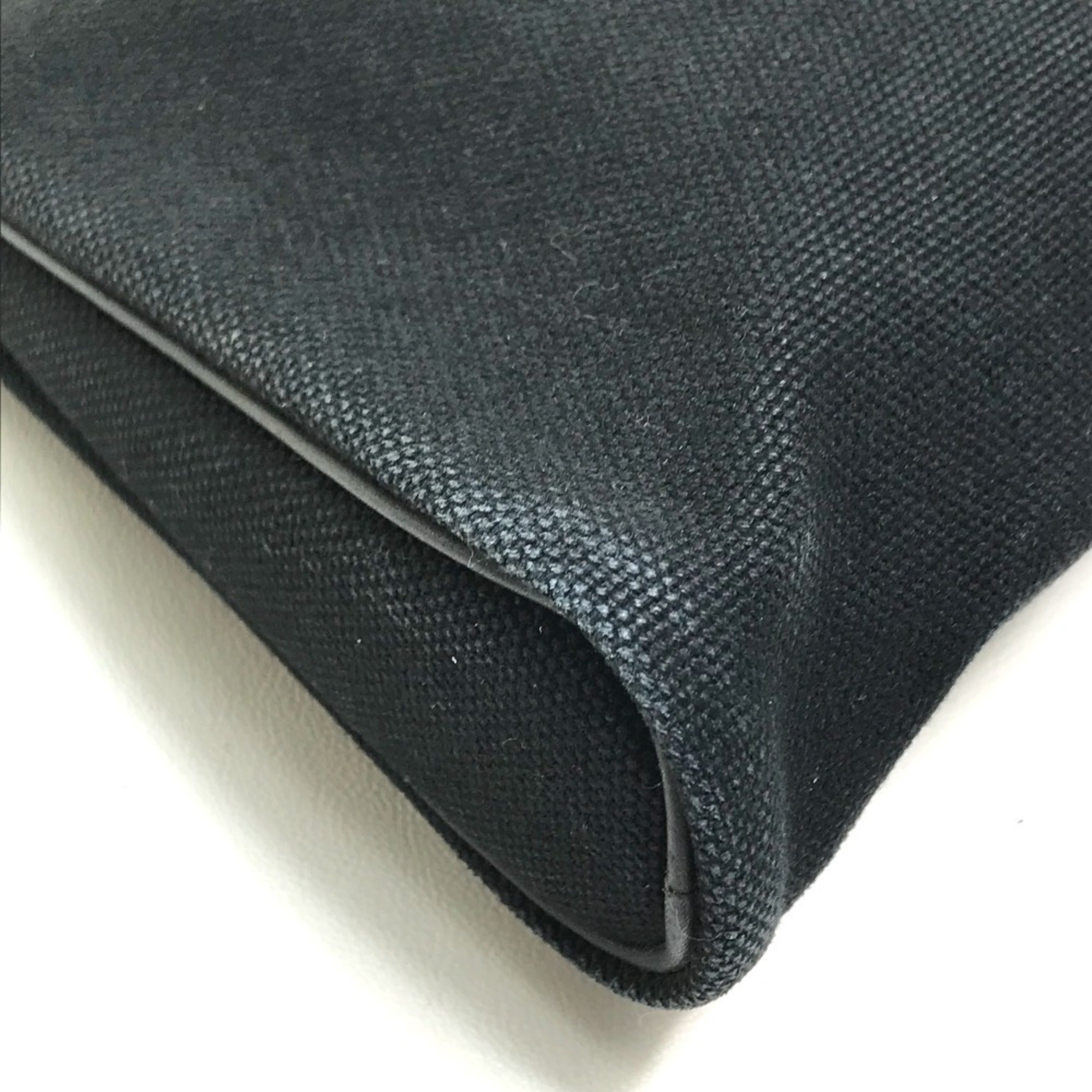 Hermes Black Toile H Handbag Tote Bag (Pre-Owned)