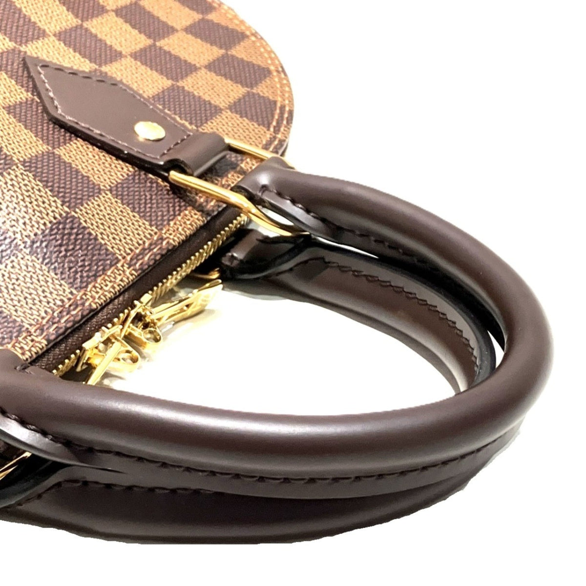 Louis Vuitton Damier Brown Damier Canvas Handbag (Pre-Owned)