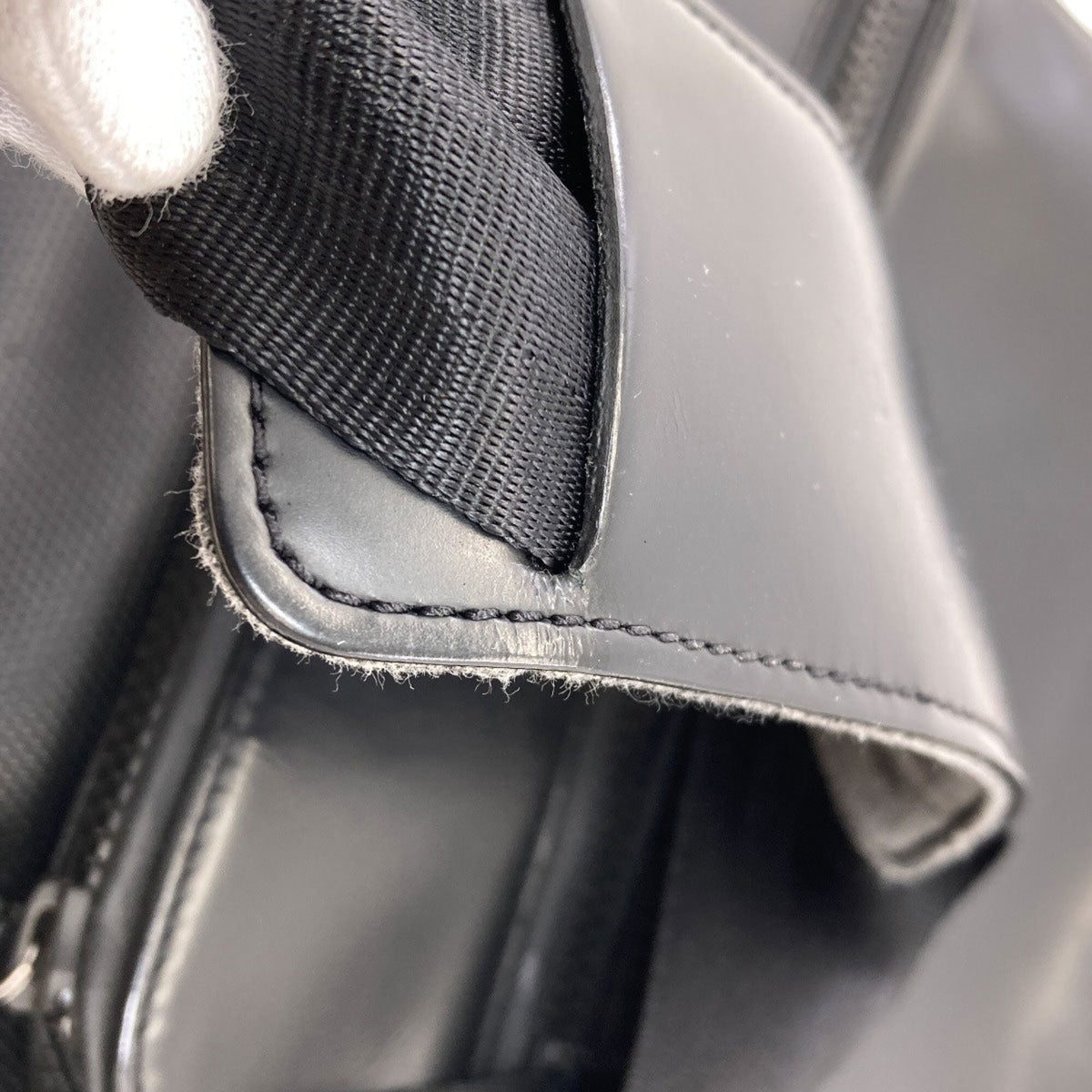 Dunhill Black Pvc Shoulder Bag (Pre-Owned)