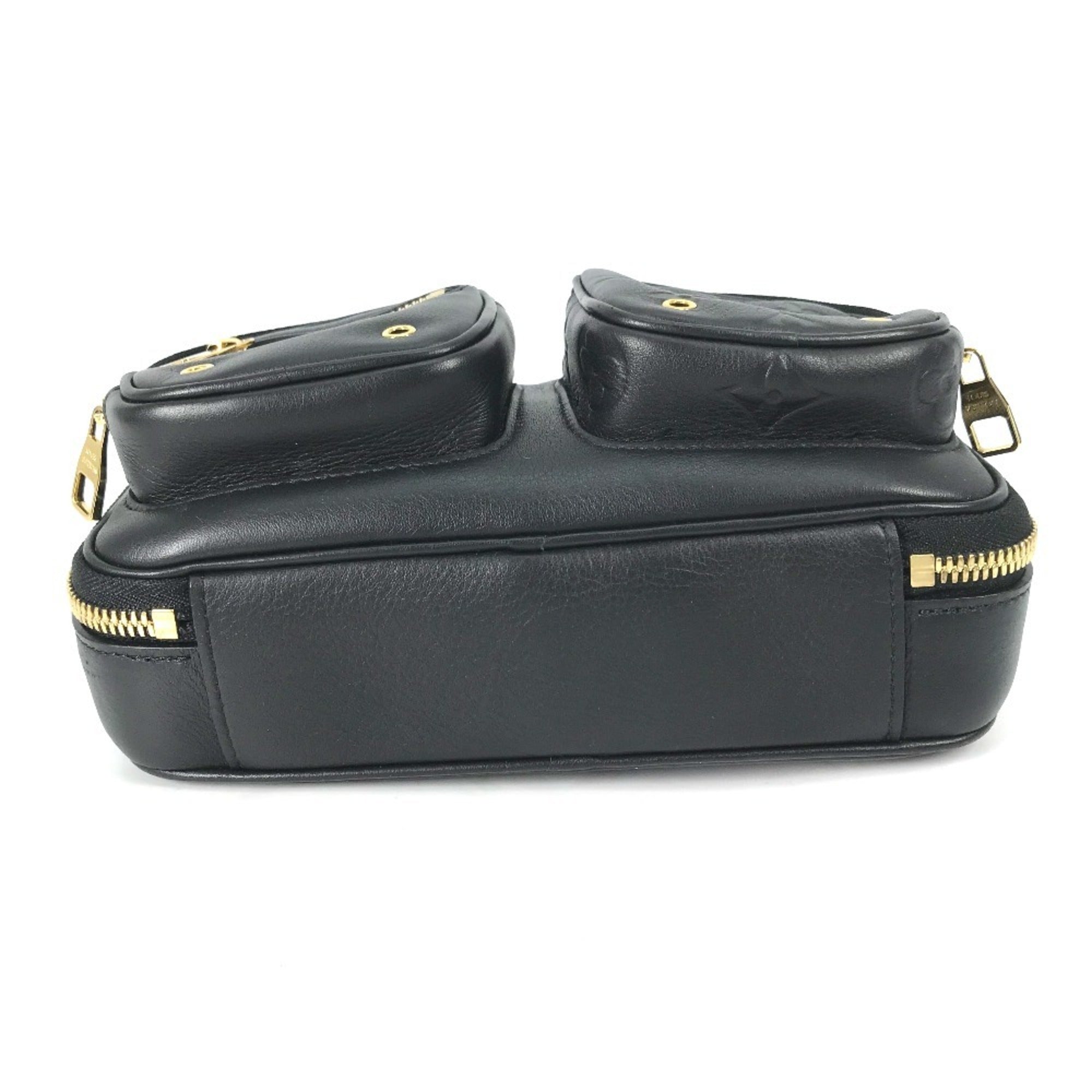 Louis Vuitton Black Monogram Monogram Pochette Shoulder Bag (Pre-Owned)