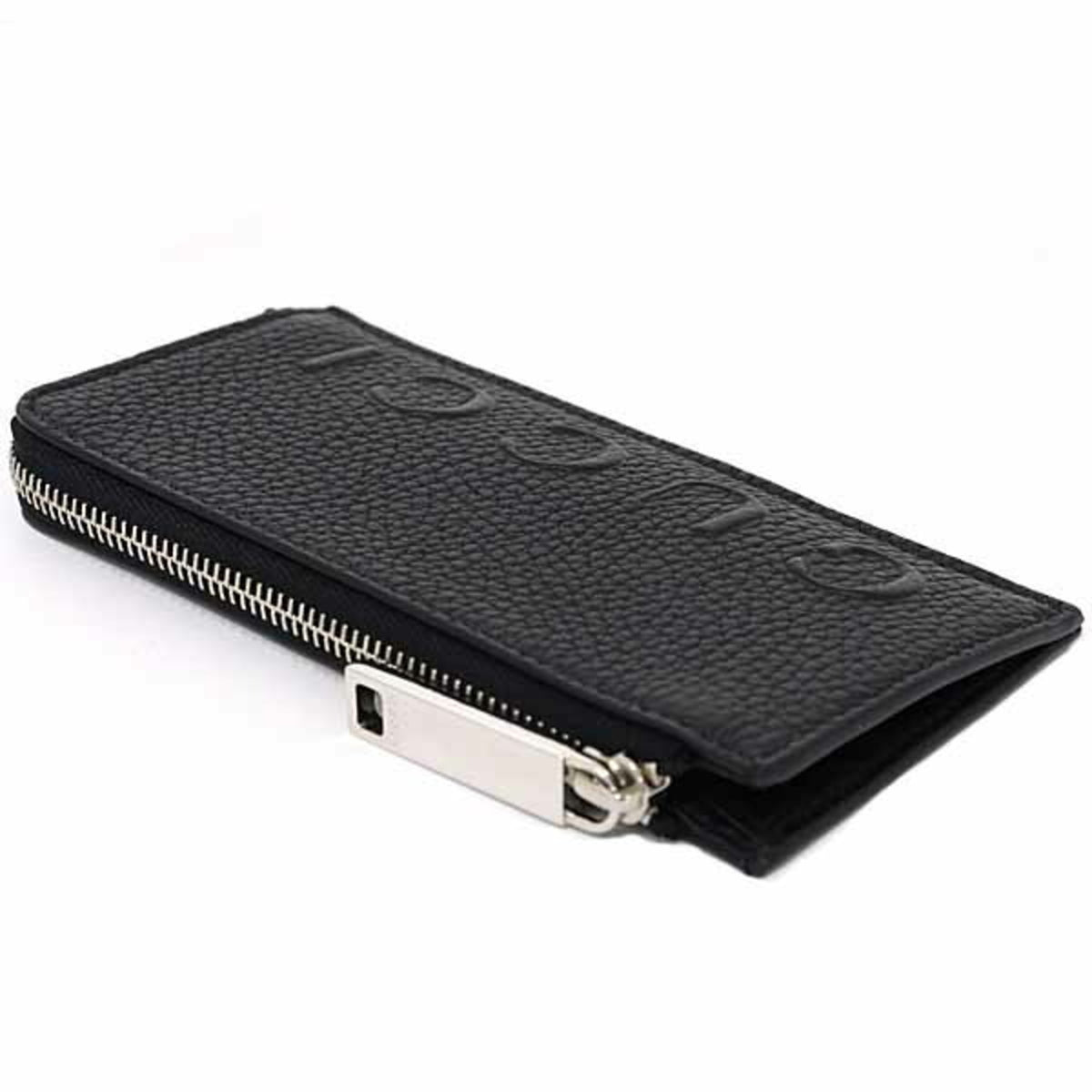 Gucci Silver Yellow Leather Card Wallet (Pre-Owned)