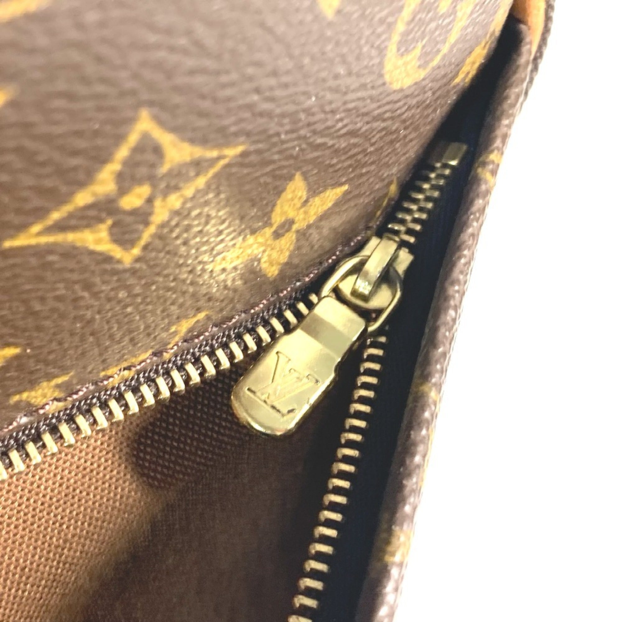 Louis Vuitton Brown Monogram Boston Bag Shoulder Bag (Pre-Owned)