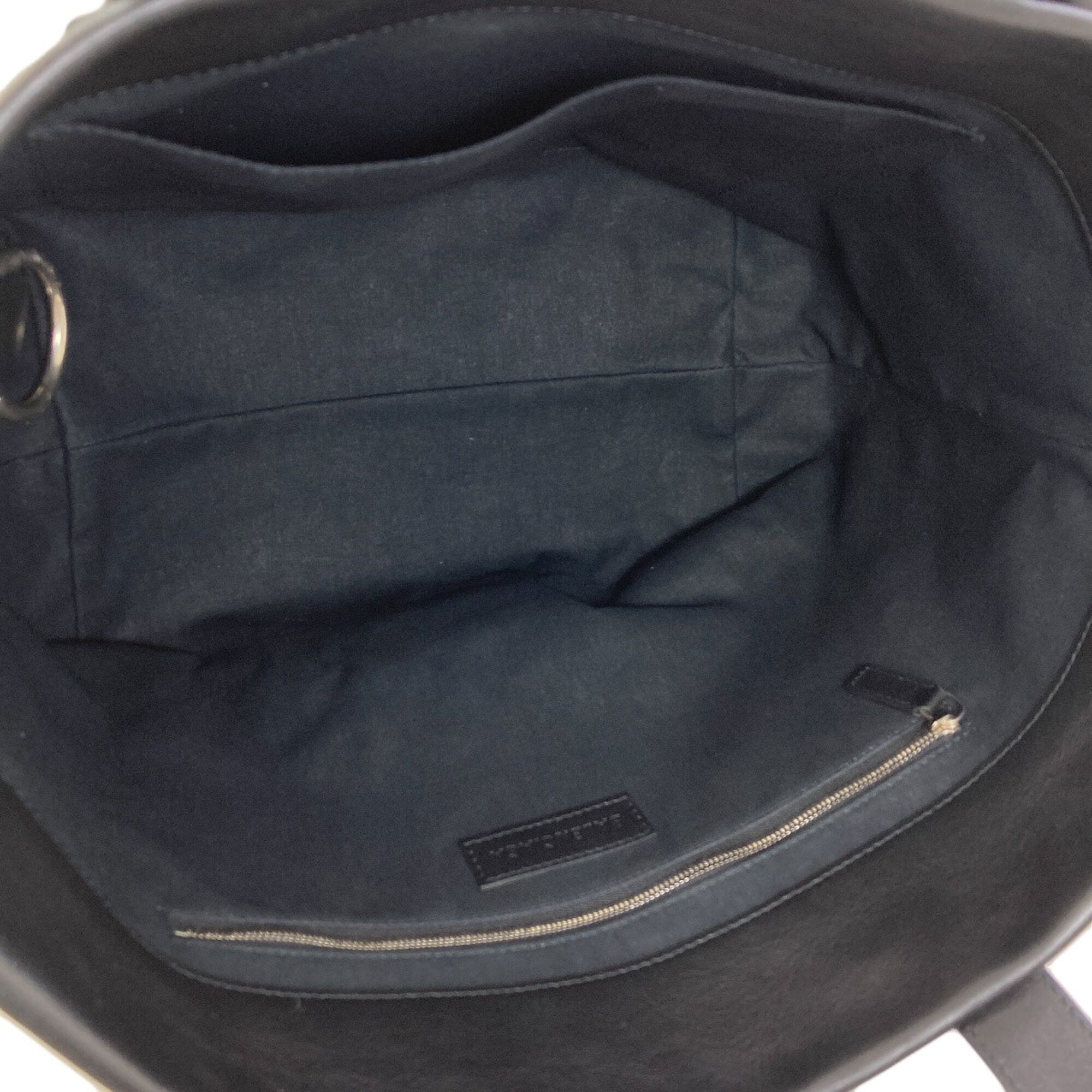 Balenciaga Black White Canvas Tote Bag (Pre-Owned)