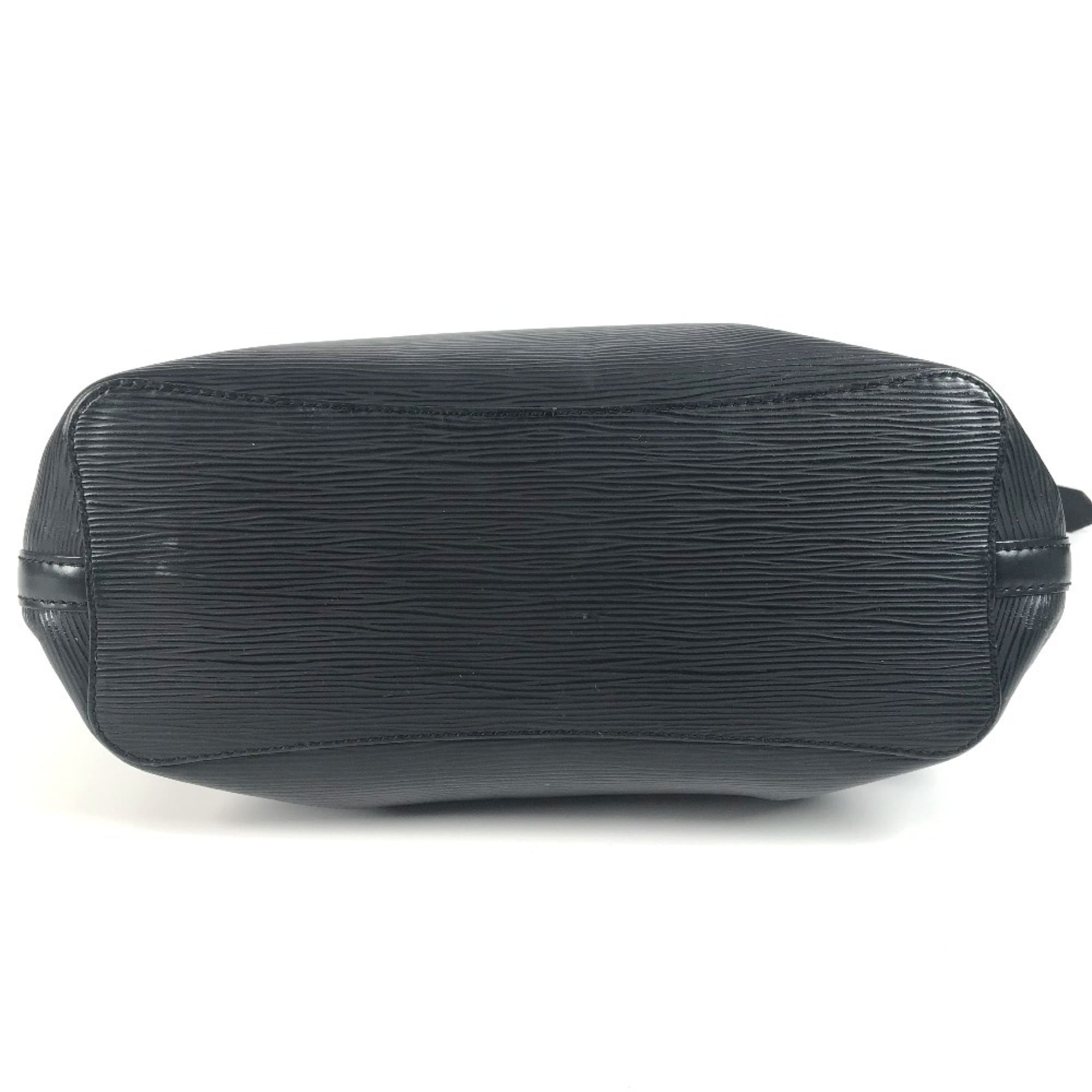 Louis Vuitton Epi Black Noir Epi Leather Shoulder Bag (Pre-Owned)