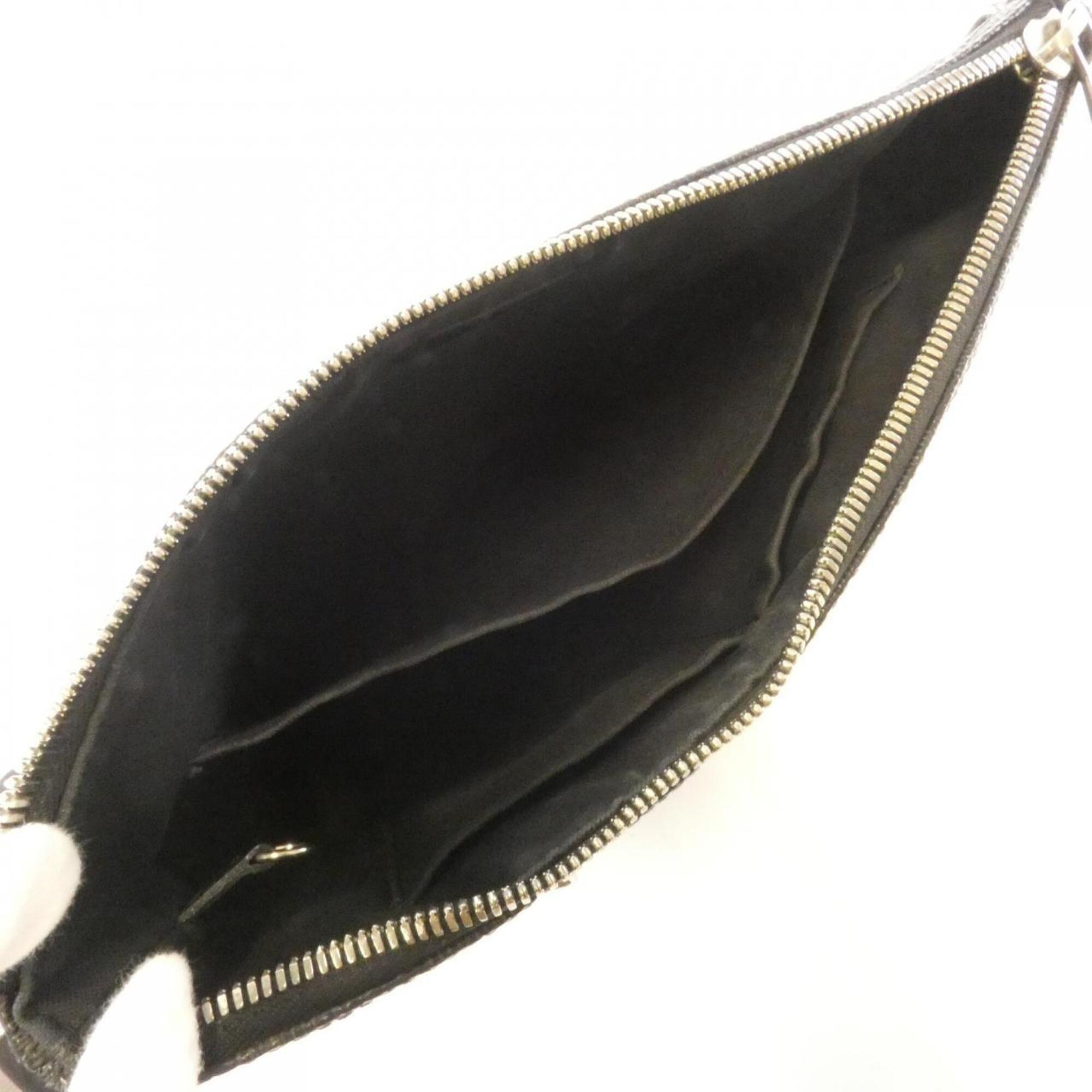 Louis Vuitton Graphite Coated Canvas Shoulder Bag (Pre-Owned)
