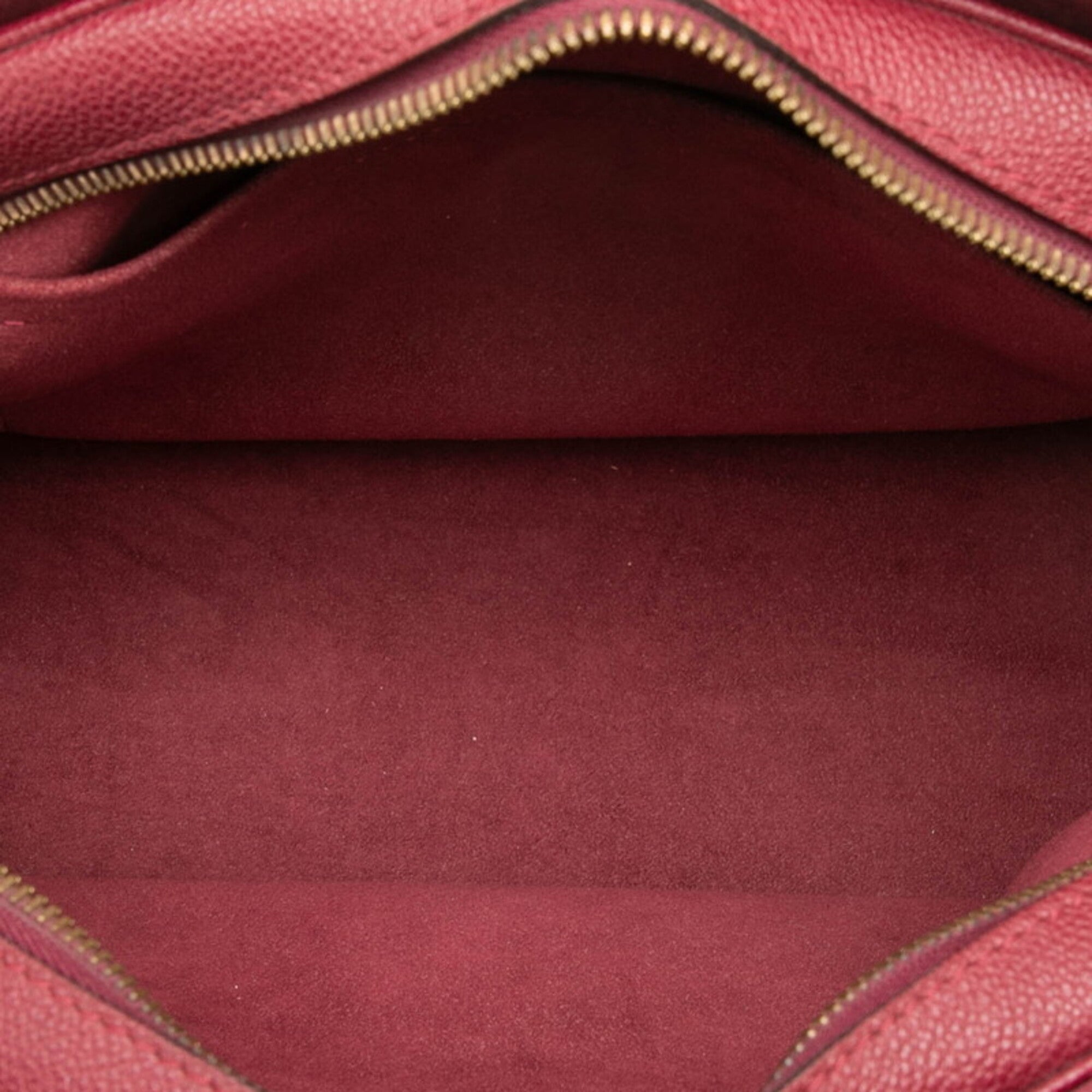 Louis Vuitton Bordeaux Raisin Pvc Leather Handbag (Pre-Owned)