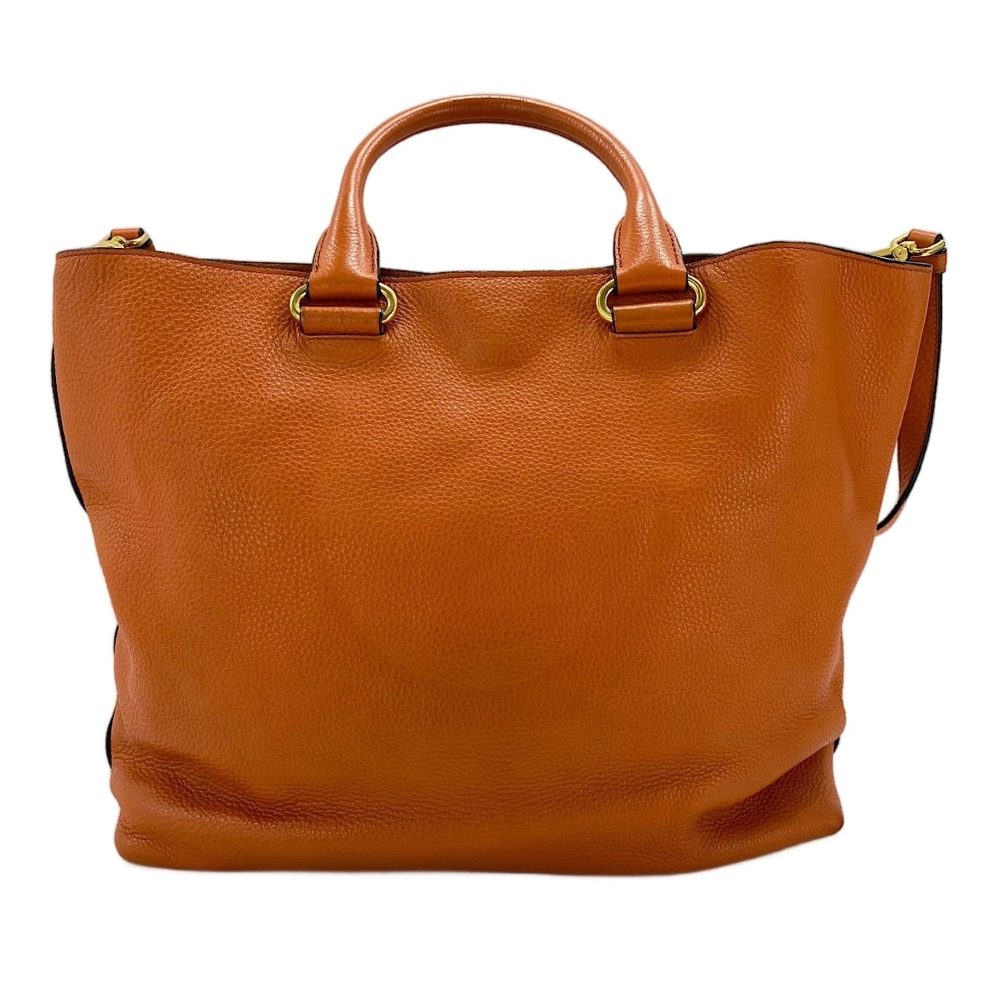 Prada Orange Tote Bag (Pre-Owned)