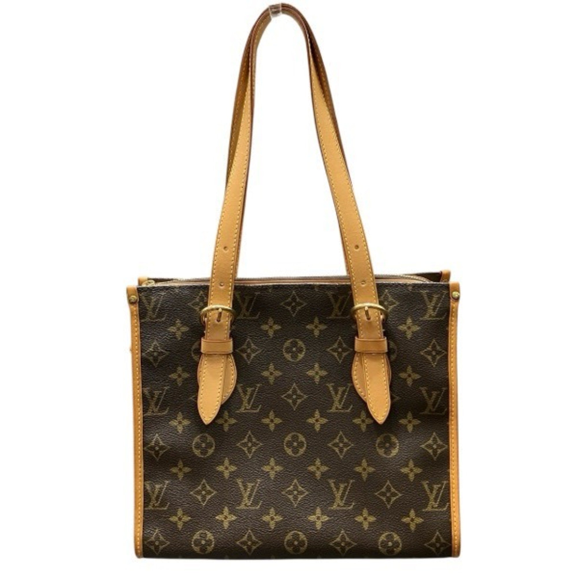 Louis Vuitton Brown Monogram Shoulder Bag Tote Bag (Pre-Owned)