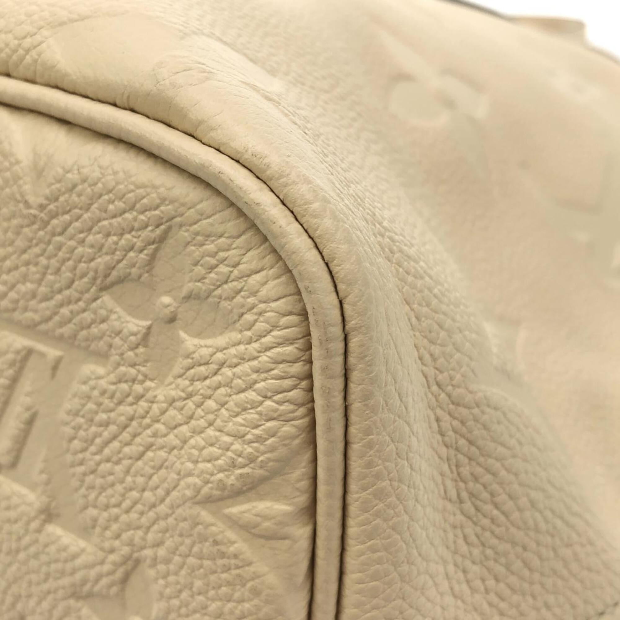 Louis Vuitton Beige Leather Handbag Pouch (Pre-Owned)