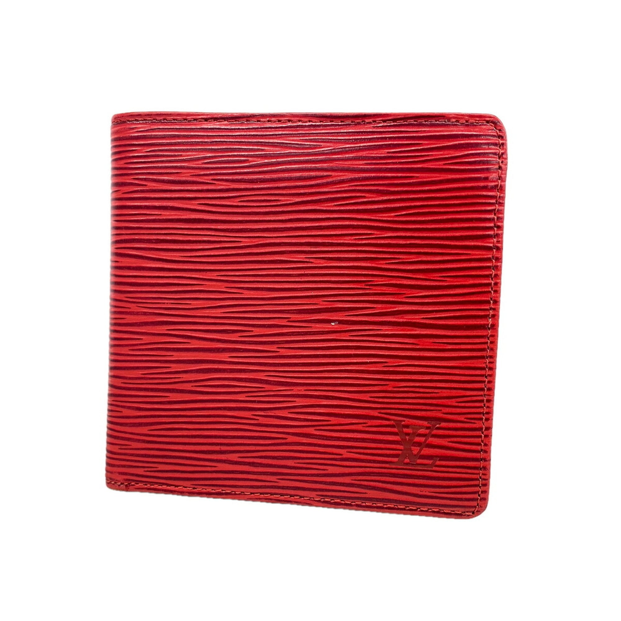 Louis Vuitton Castilian Red Wallet (Bi-Fold) (Pre-Owned)