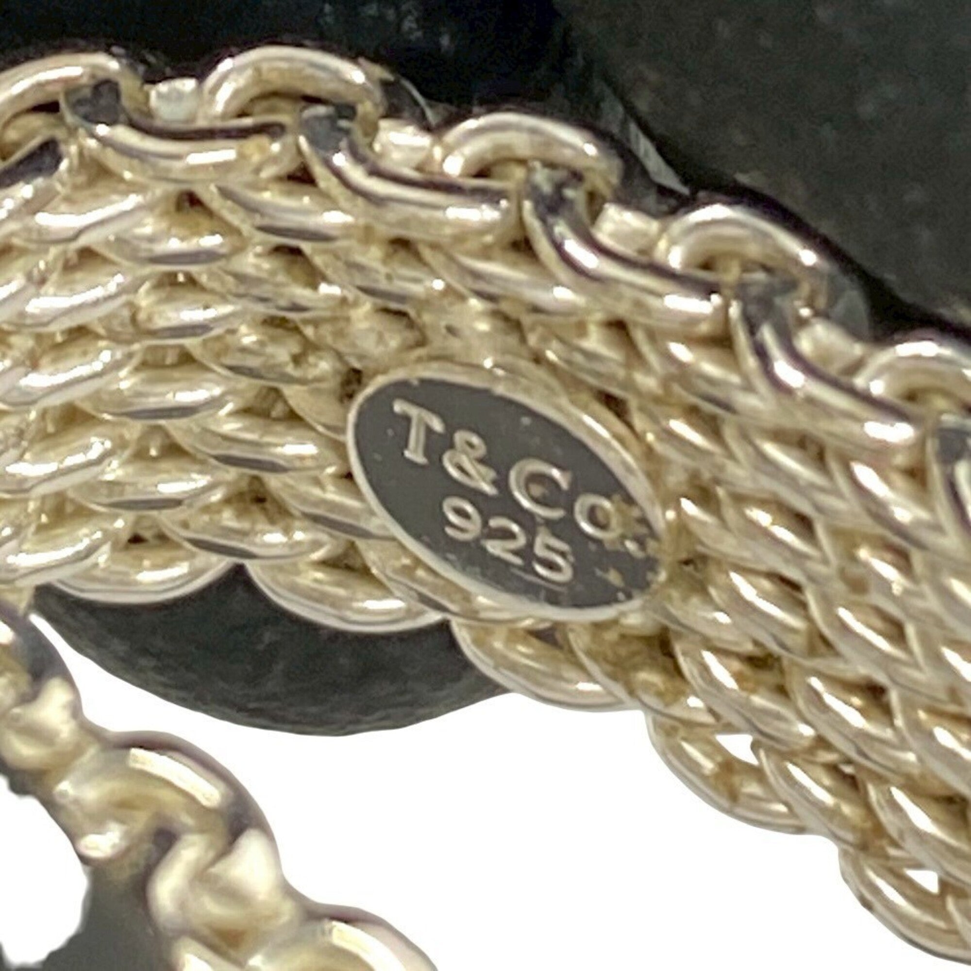 Tiffany Silver Silver 925 Band Ring (Pre-Owned)