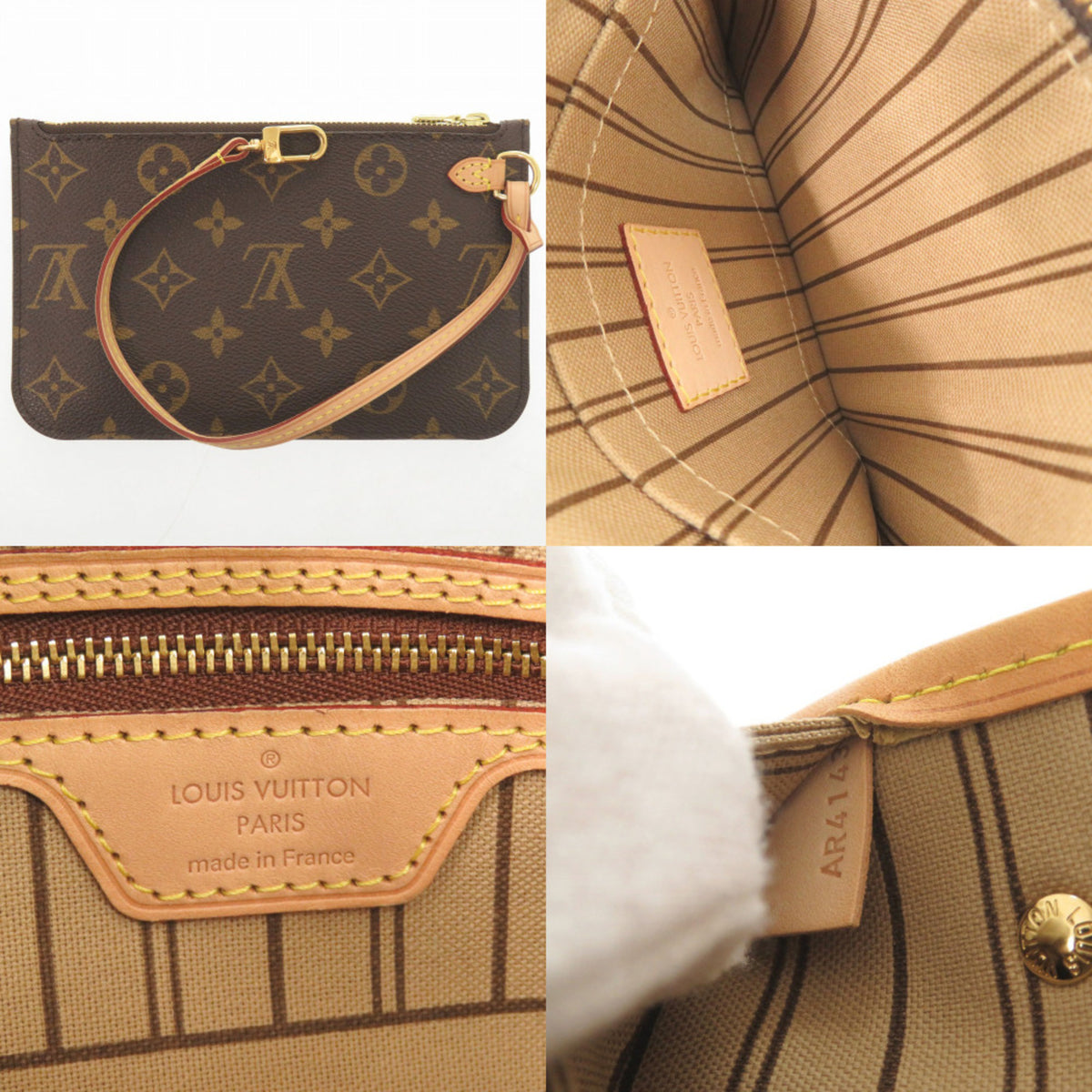 Louis Vuitton Brown Monogram Monogram Handbag Tote Bag (Pre-Owned)