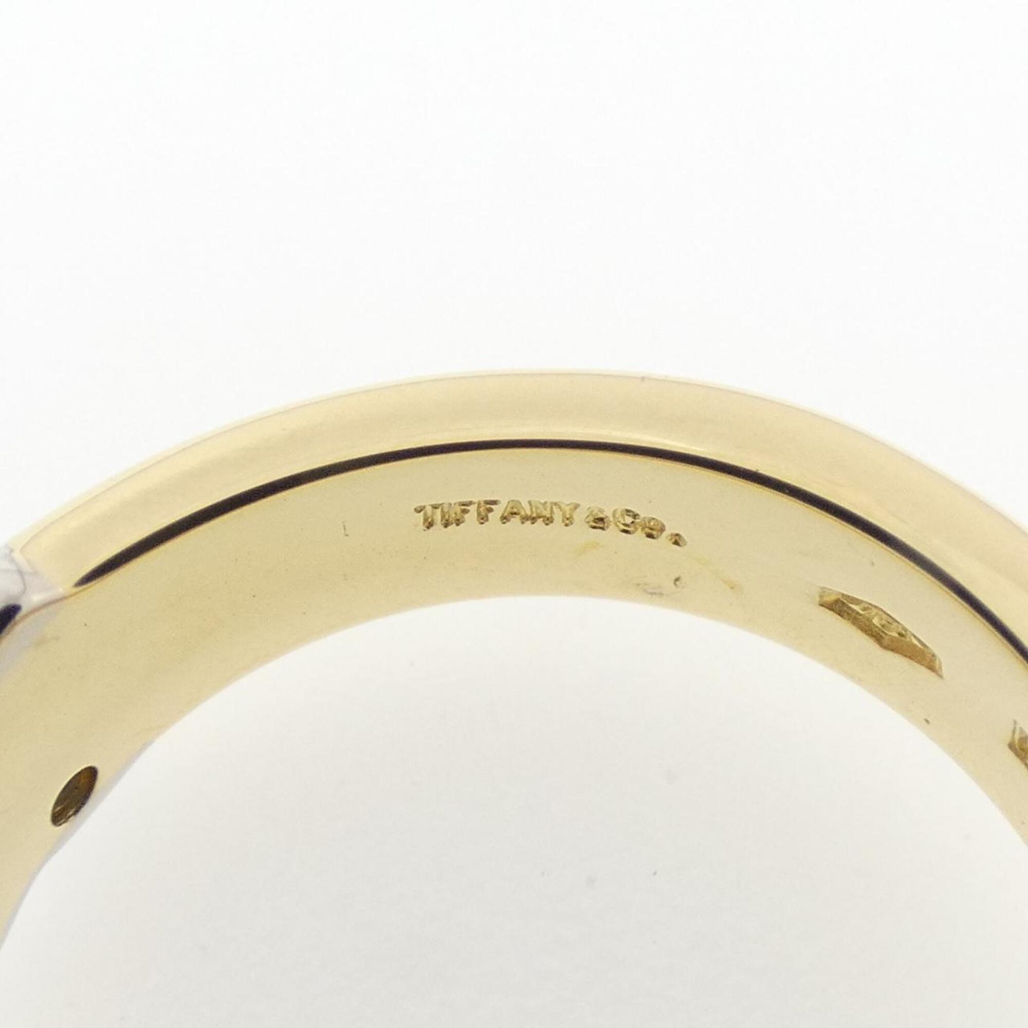 Tiffany Yellow Gold (18K) White Gold (18K) Band Ring (Pre-Owned)