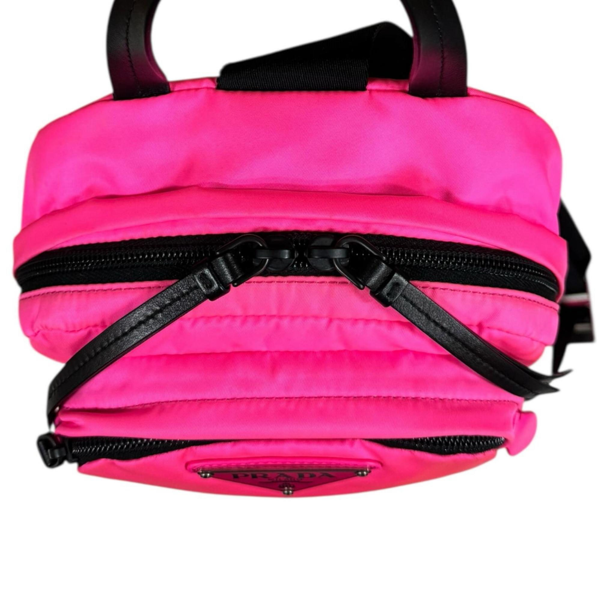 Prada Pink Nylon Sling Bag (Pre-Owned)