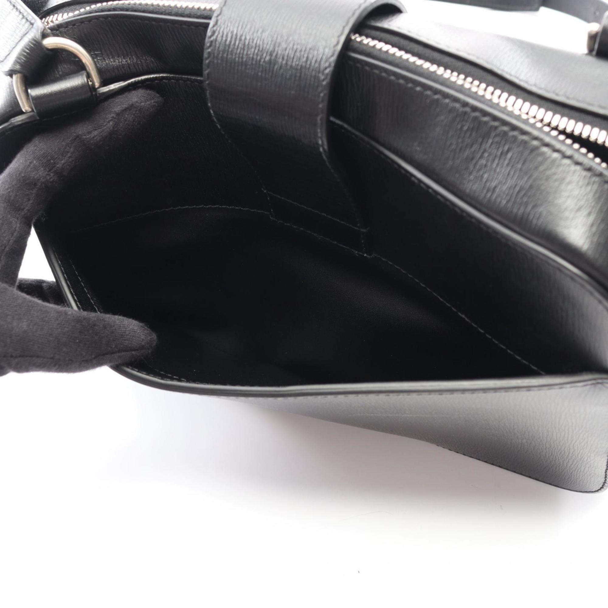 Balenciaga Black Leather Shoulder Bag (Pre-Owned)
