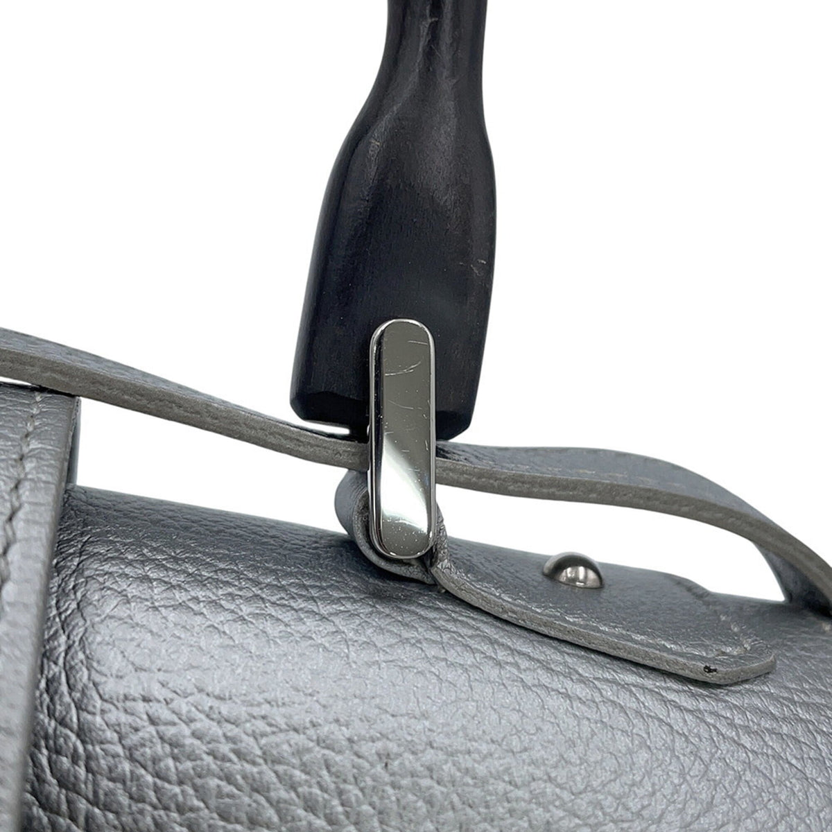 Goyard Silver Pvc Handbag (Pre-Owned)
