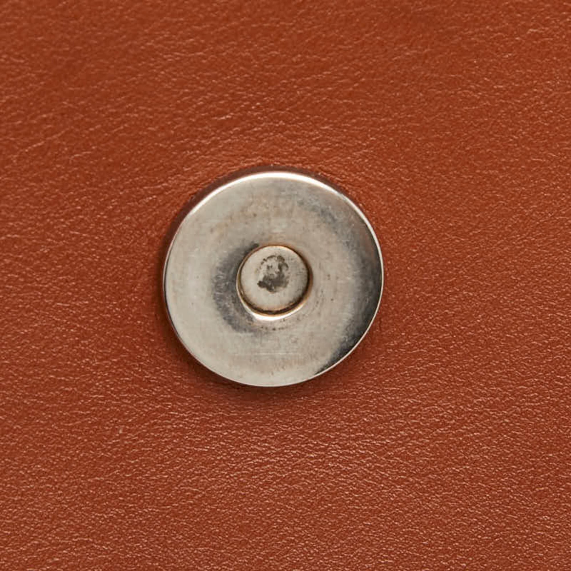 Chloé Brown Leather Clutch Bag (Pre-Owned)
