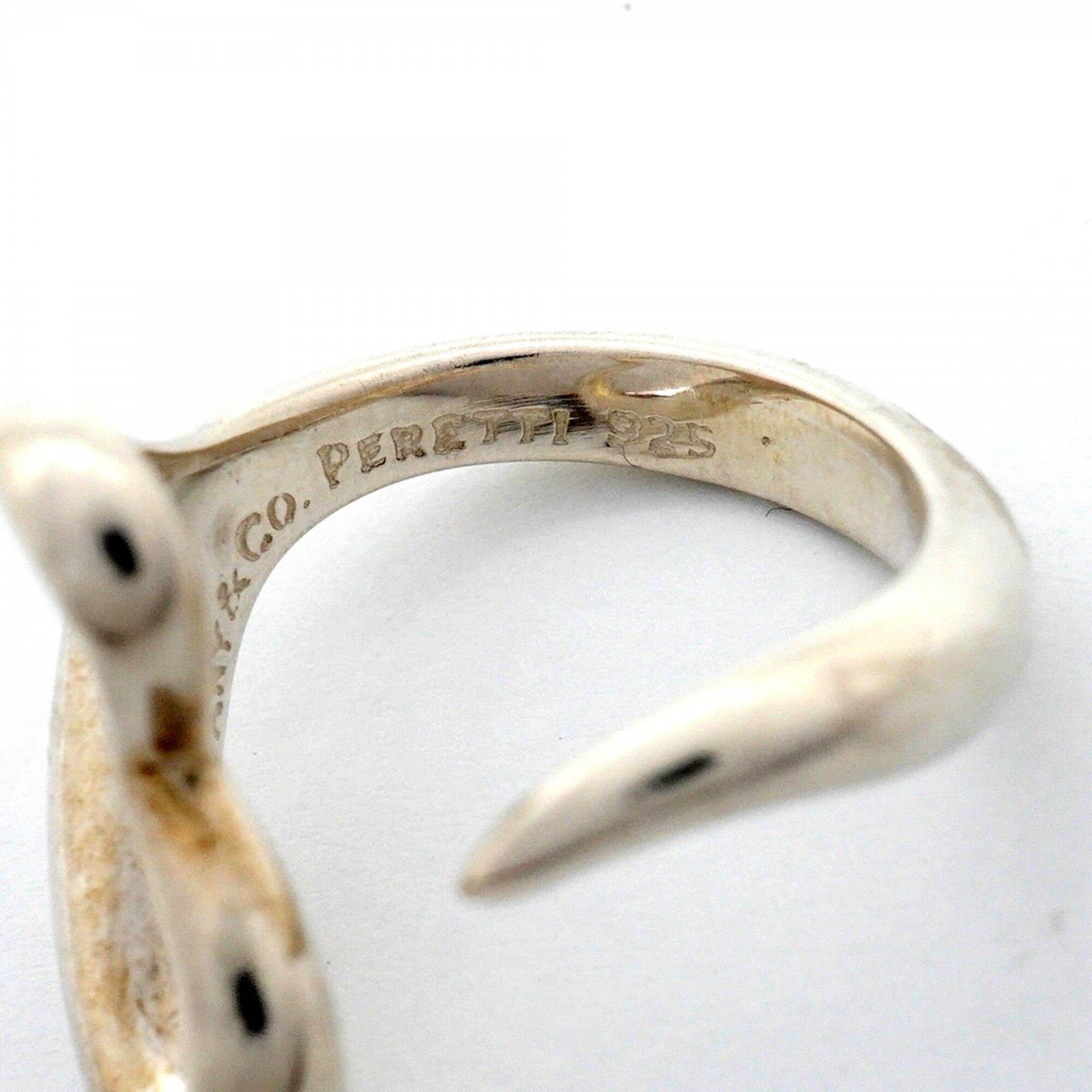 Tiffany Silver 925 Band Ring (Pre-Owned)