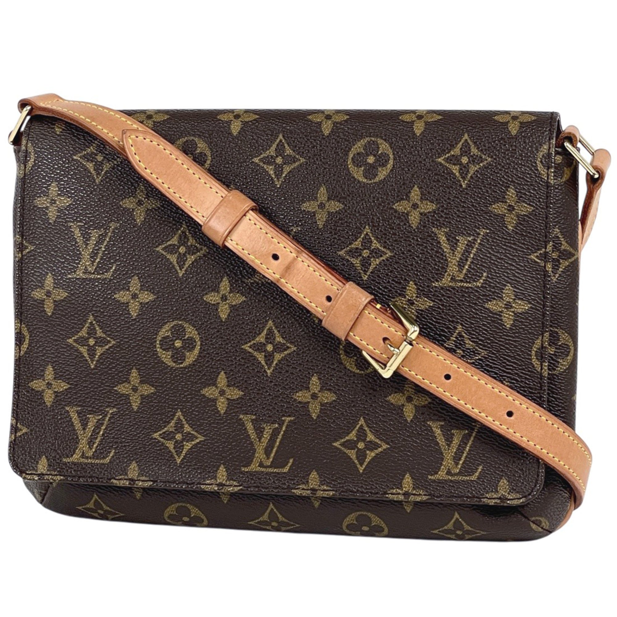 Louis Vuitton Brown Monogram Monogram Shoulder Bag (Pre-Owned)