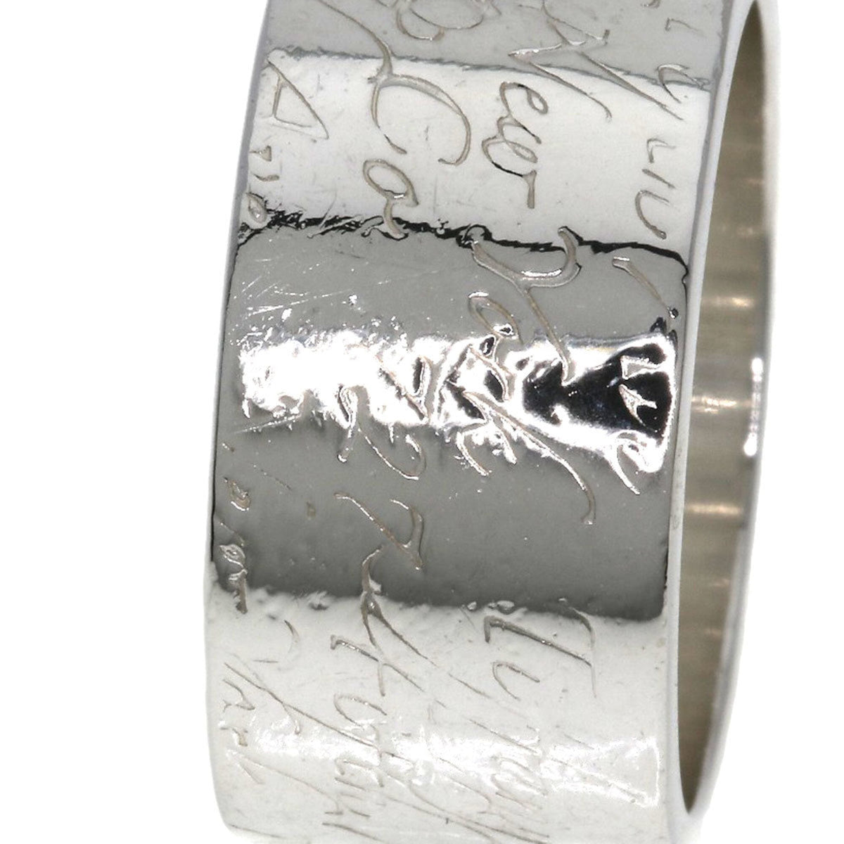 Tiffany Silver Silver Band Ring (Pre-Owned)