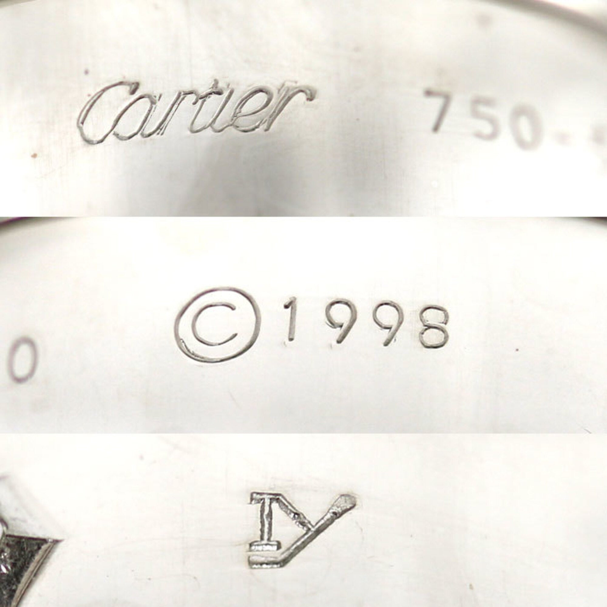 Cartier White Gold (18K) Band Ring (Pre-Owned)