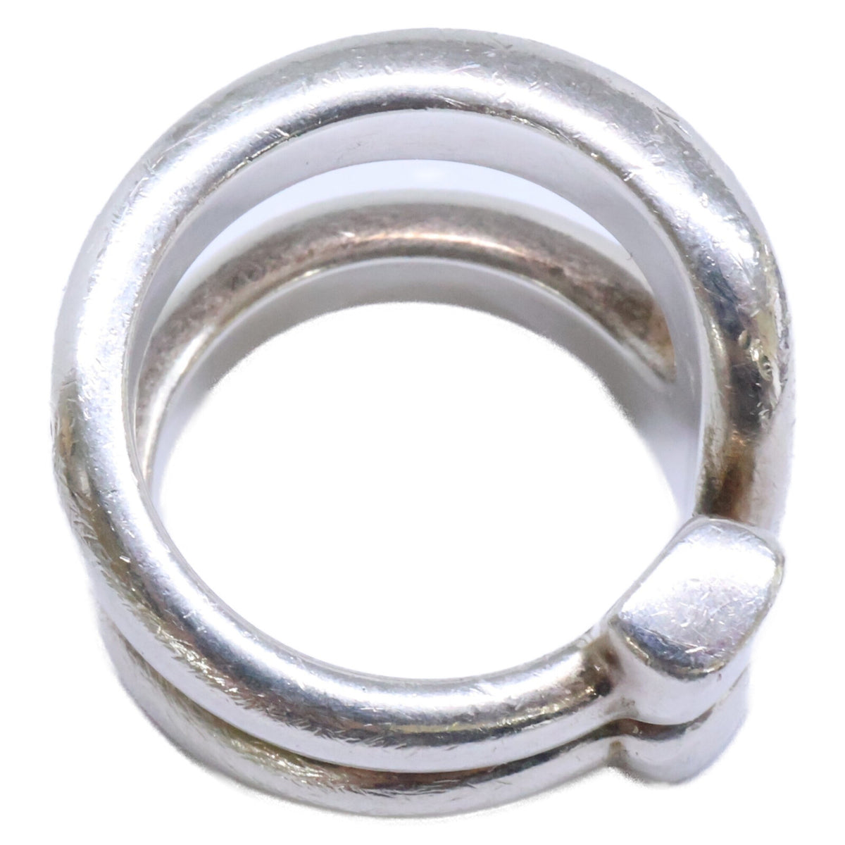 Gucci Silver Silver 925 Band Ring (Pre-Owned)