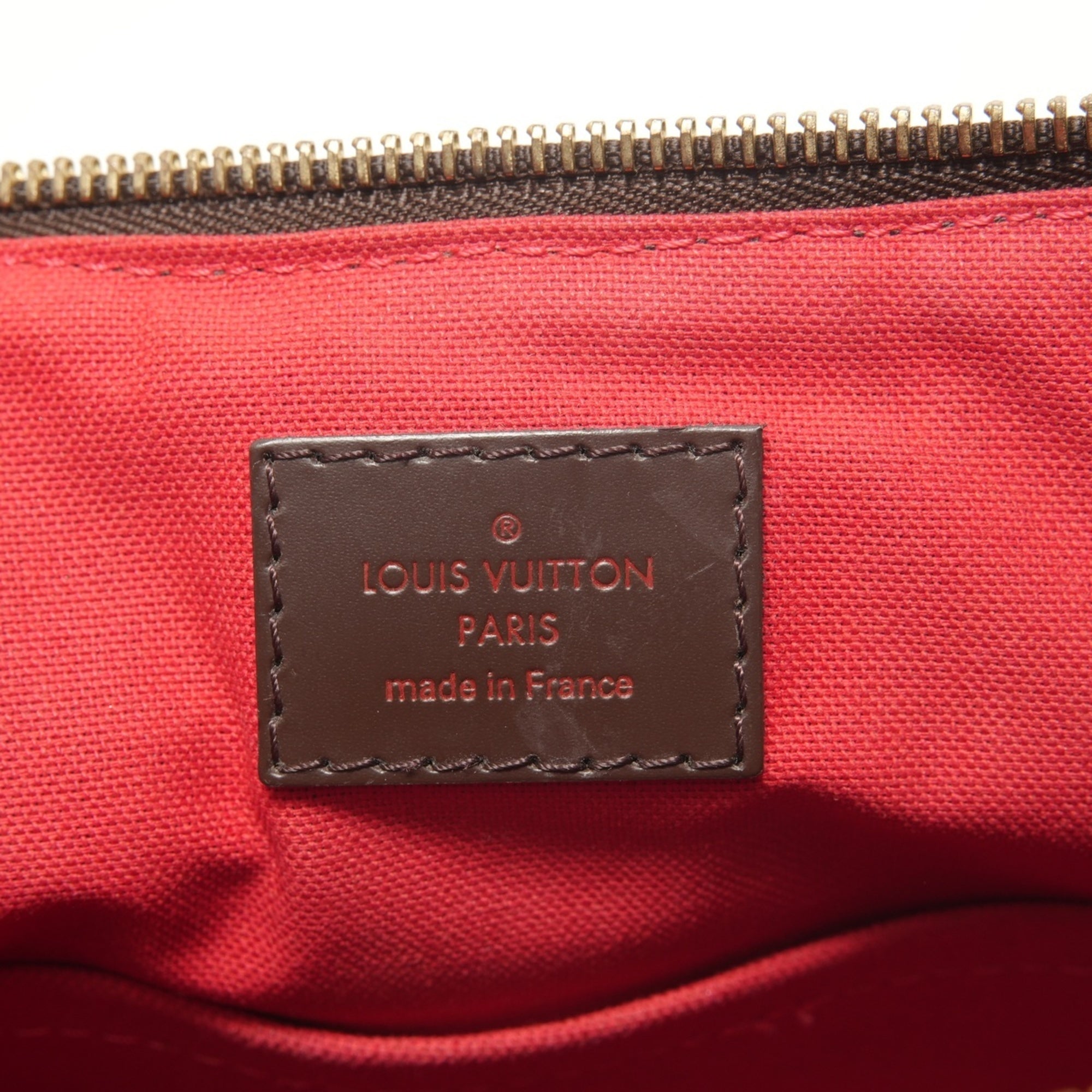 Louis Vuitton Brown Damier Canvas Ebene Handbag (Pre-Owned)