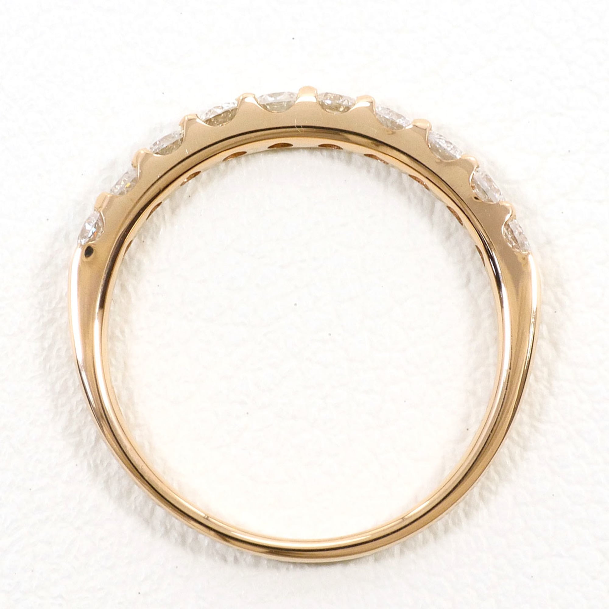 Unbranded Pink Gold Pink Gold (18K) Band Ring (Pre-Owned)