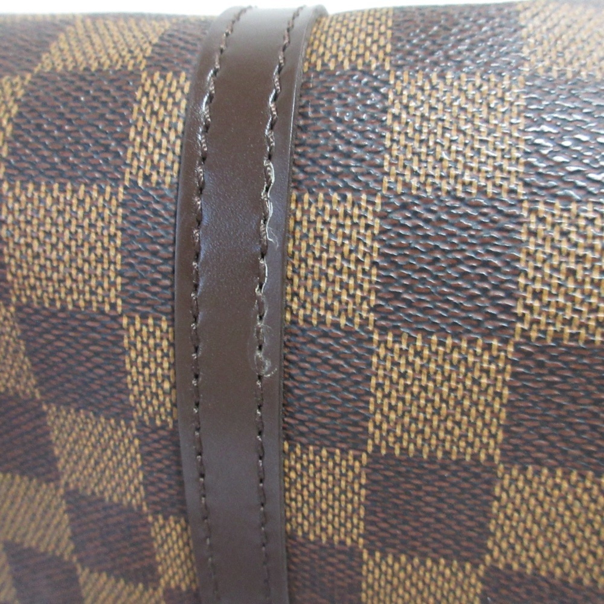 Louis Vuitton Brown Galle Damier Canvas Handbag (Pre-Owned)