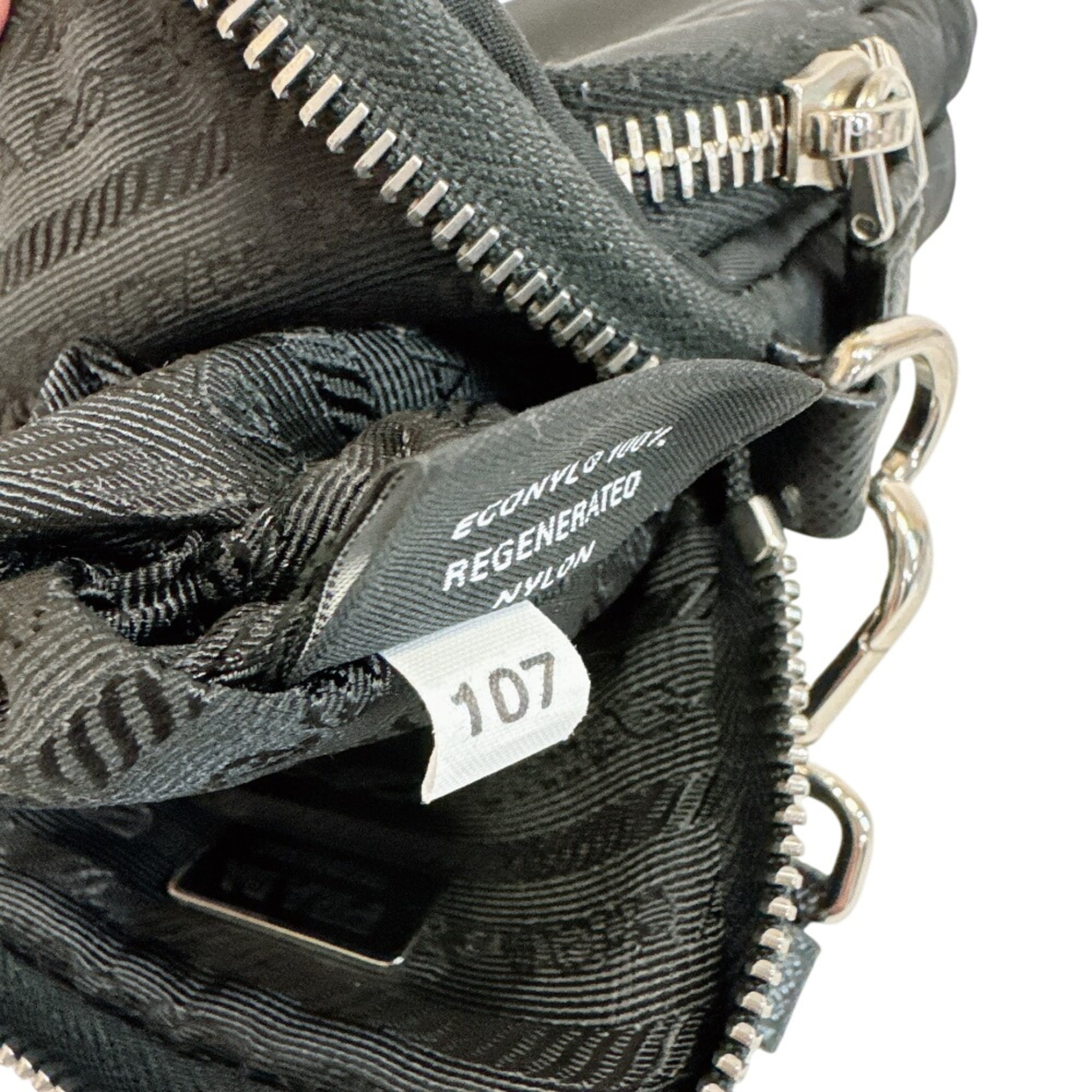 Prada Black Nylon Shoulder Bag (Pre-Owned)