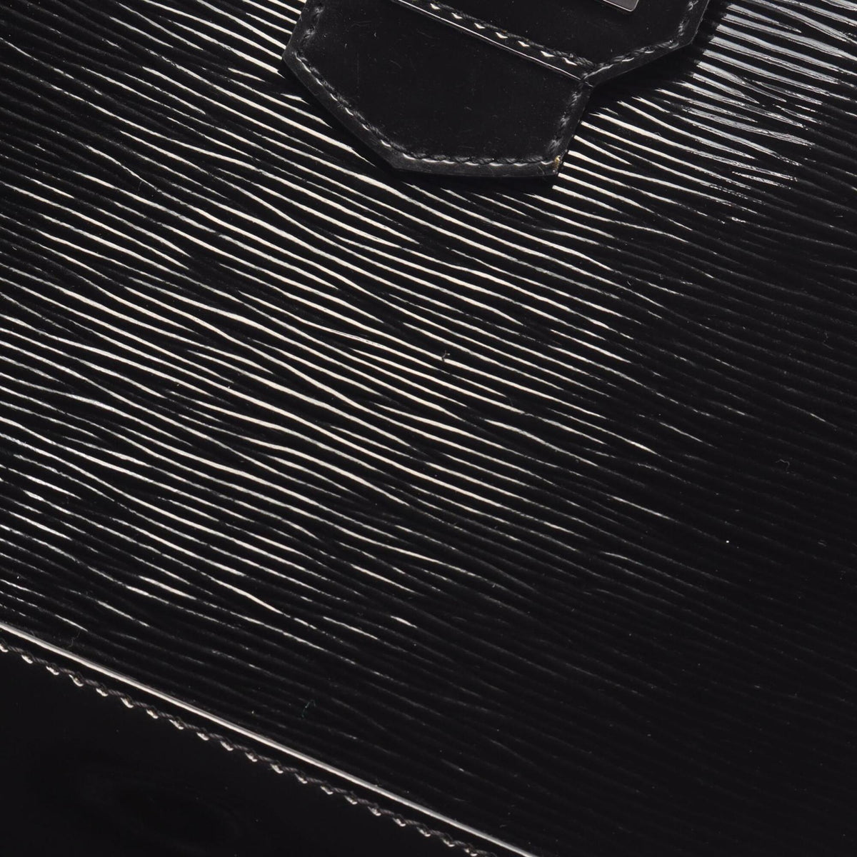 Louis Vuitton Black Noir Leather Handbag (Pre-Owned)
