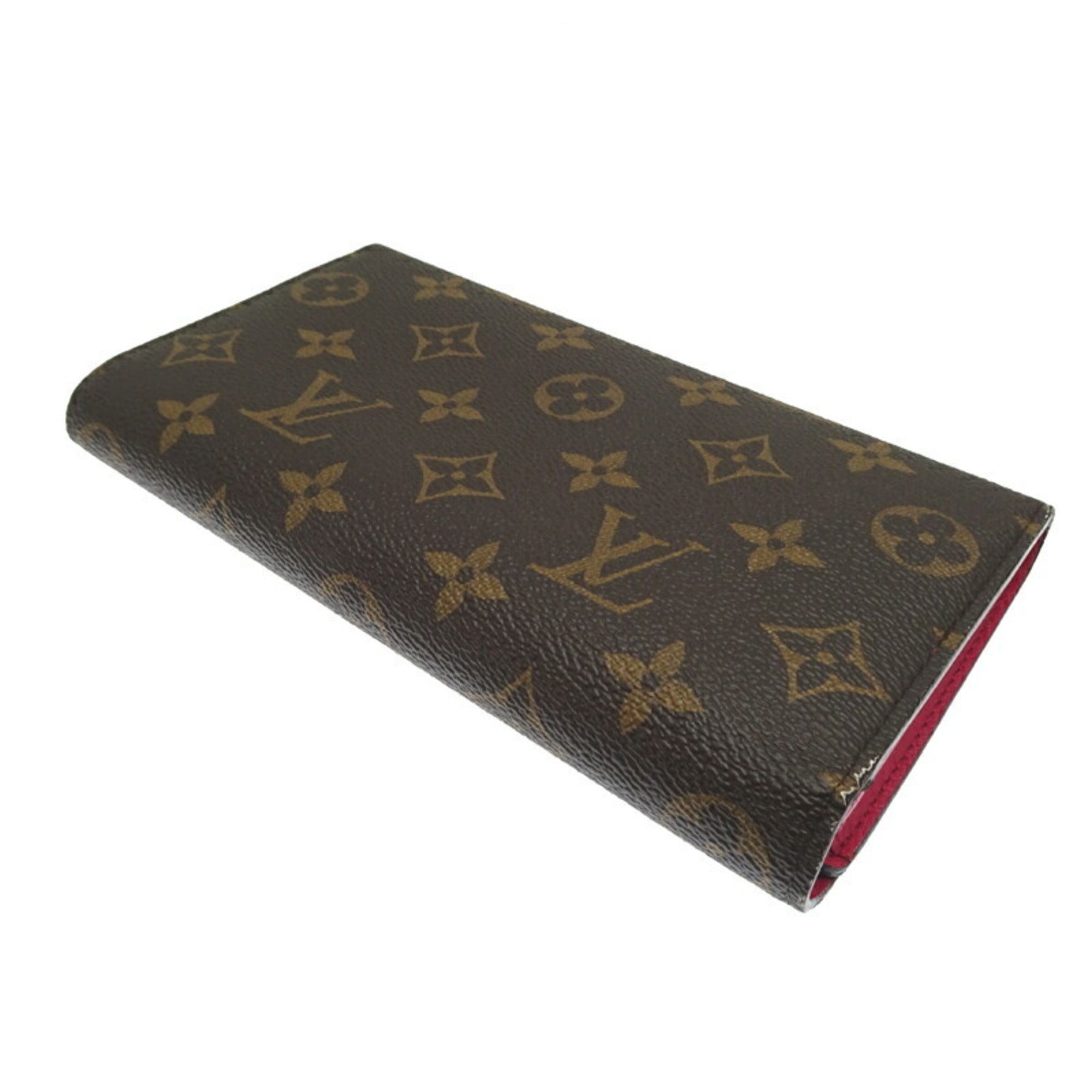 Louis Vuitton Brown Monogram Monogram Long Wallet (Tri-Fold) (Pre-Owned)