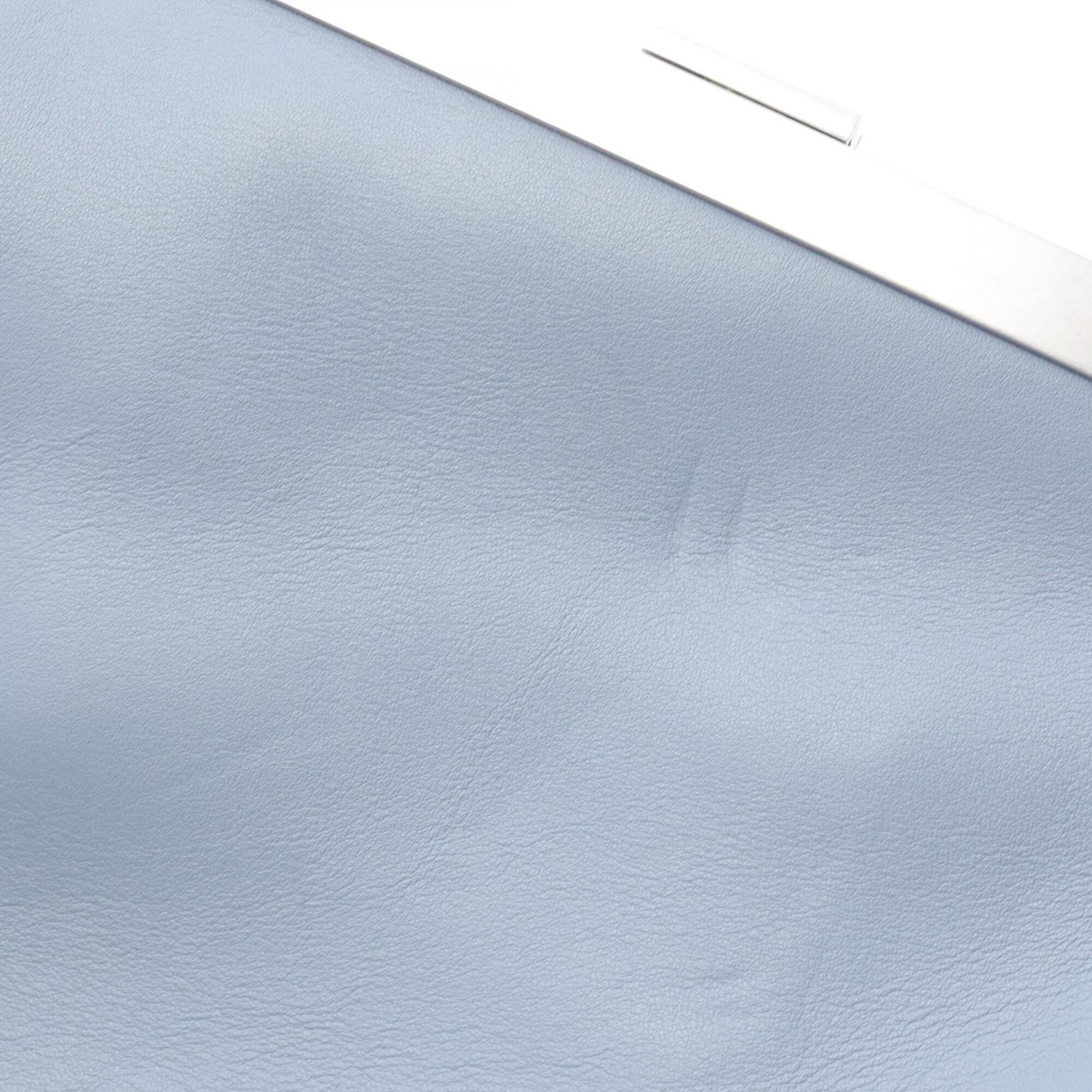Celine Blue Leather Handbag Shoulder Bag (Pre-Owned)