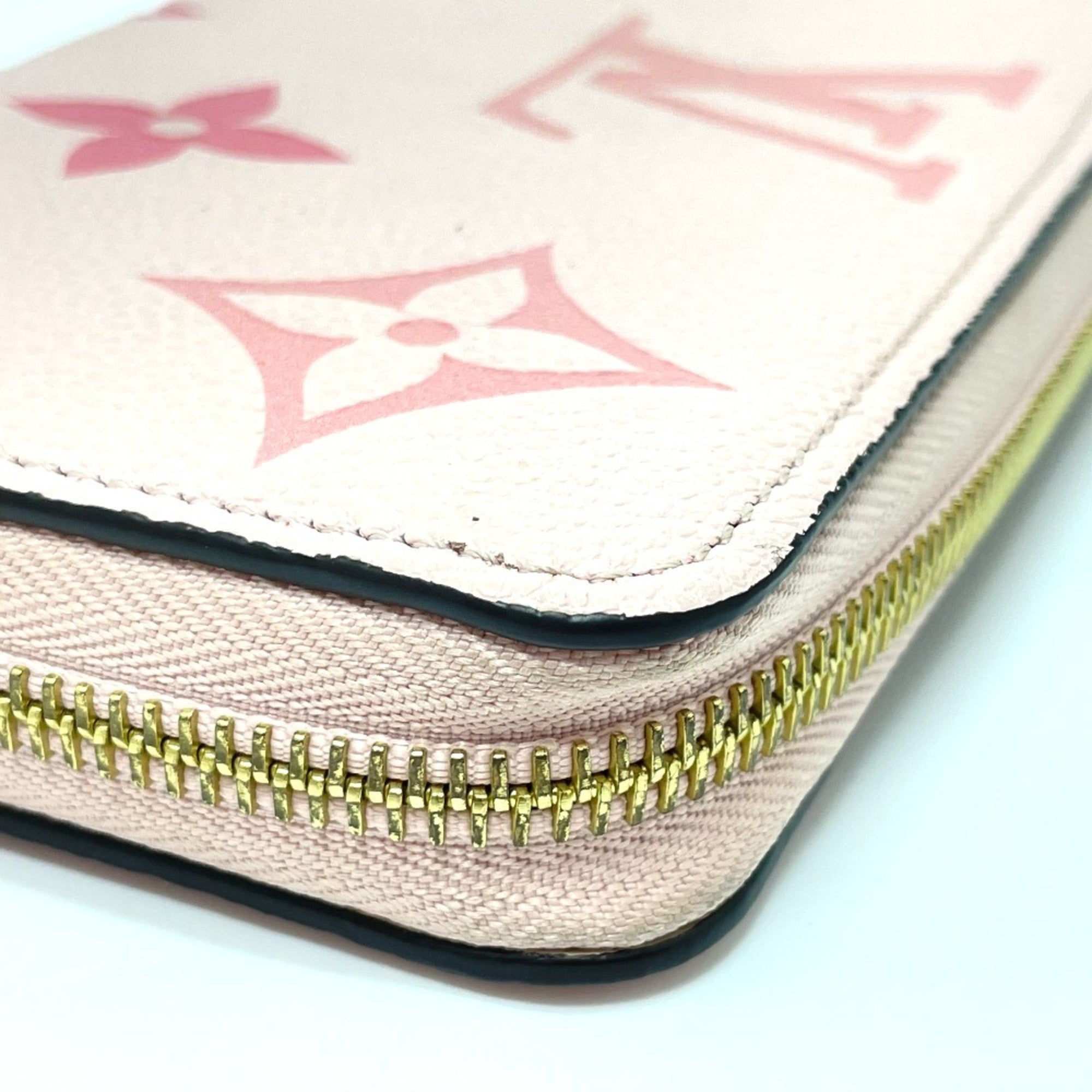 Louis Vuitton Monogram Empreinte Pink Monogram Empreinte Long Wallet (Bi-Fold) (Pre-Owned)