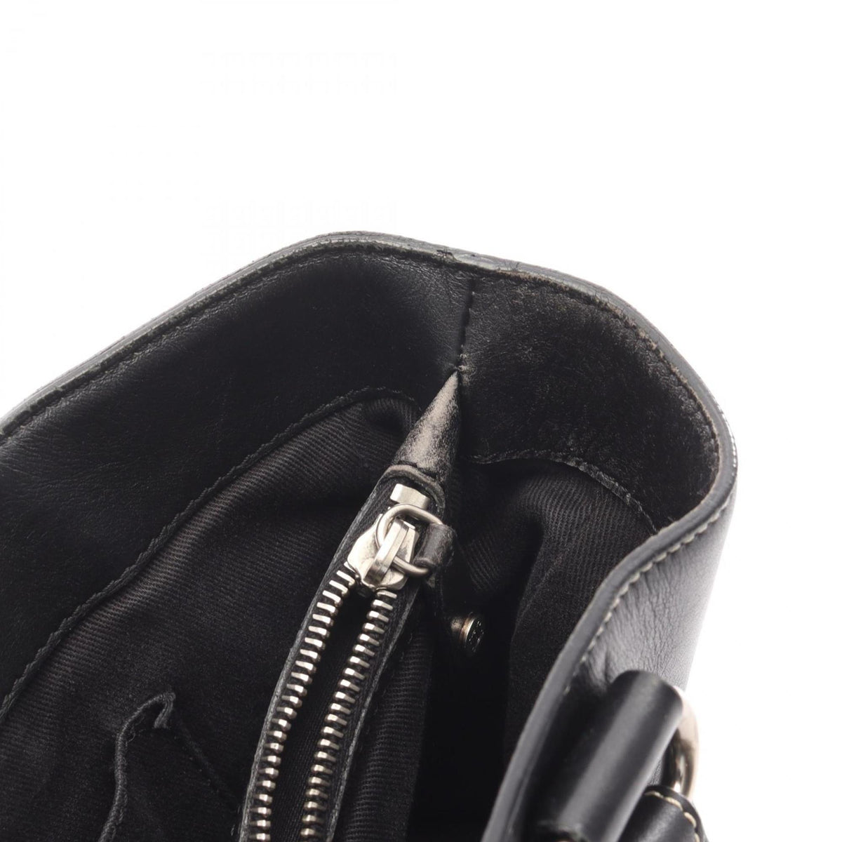 Celine Black Leather Handbag (Pre-Owned)