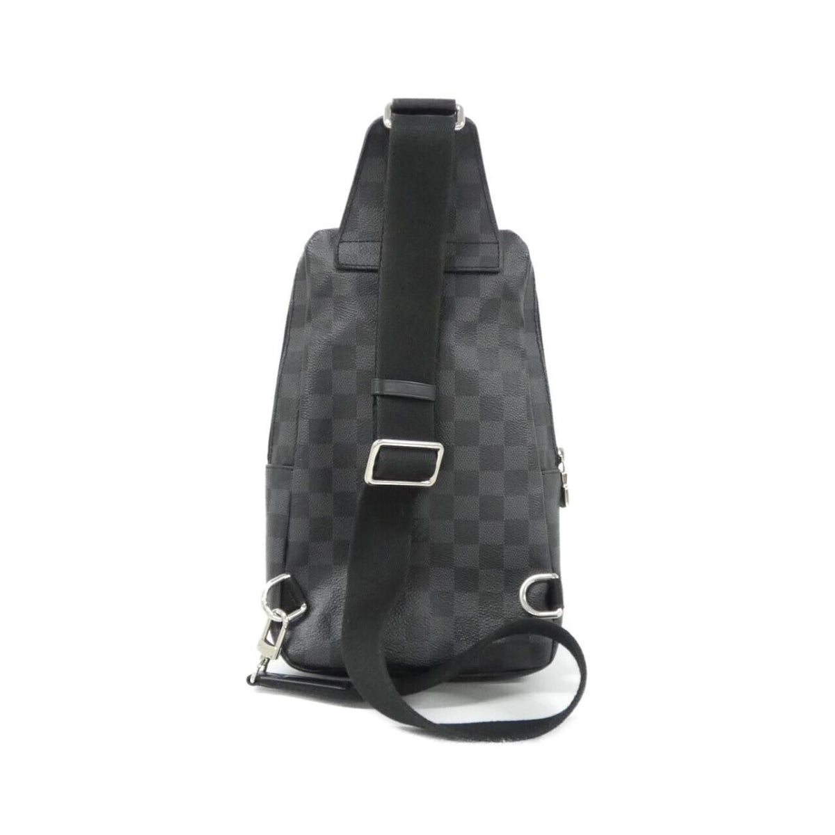 Louis Vuitton Graphite Coated Canvas Shoulder Bag (Pre-Owned)