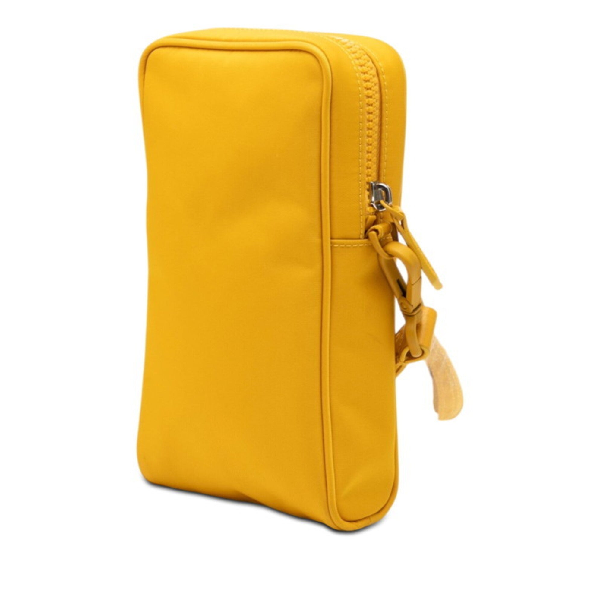 Fendi Yellow Nylon Pouch (Pre-Owned)