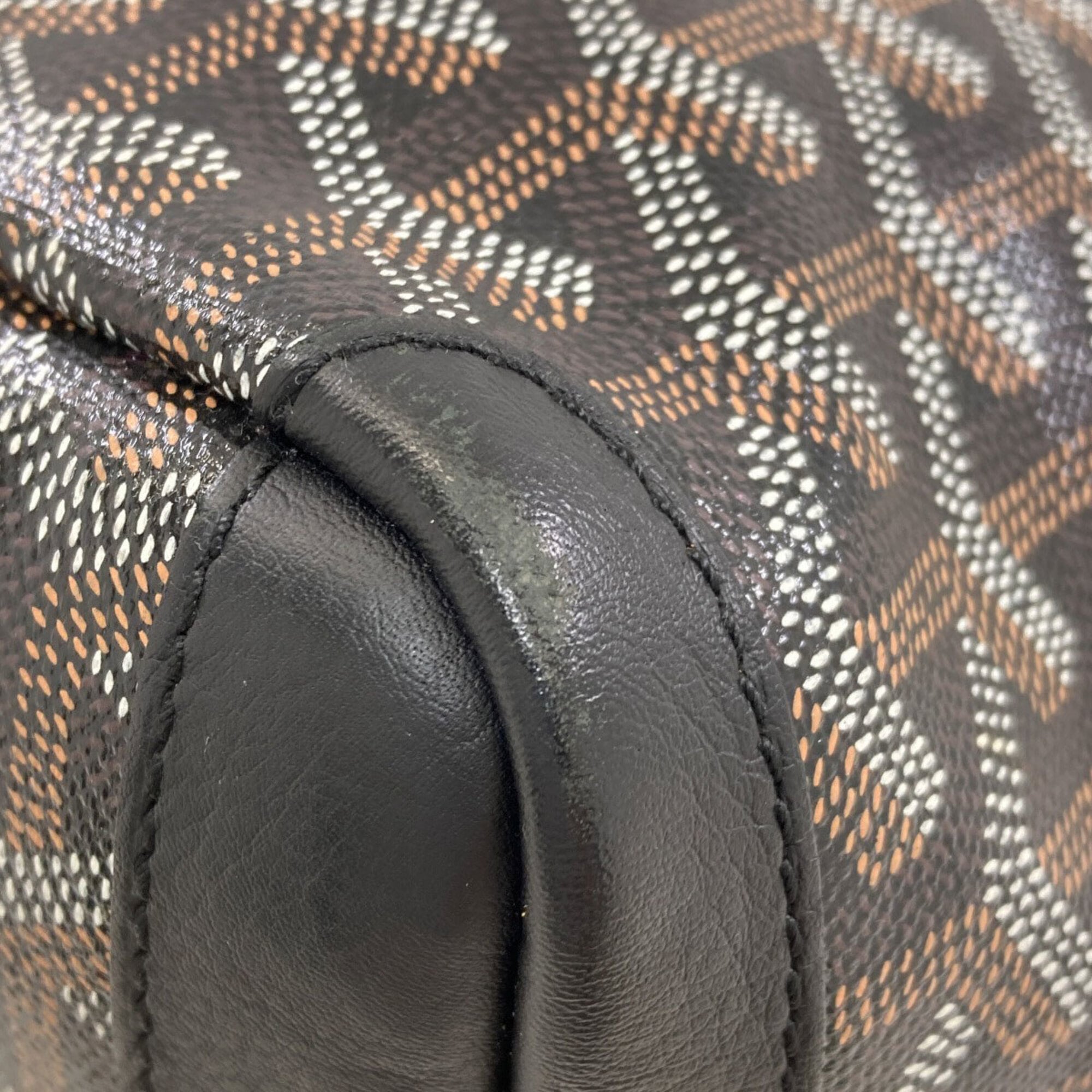 Goyard Brown Pvc Tote Bag (Pre-Owned)