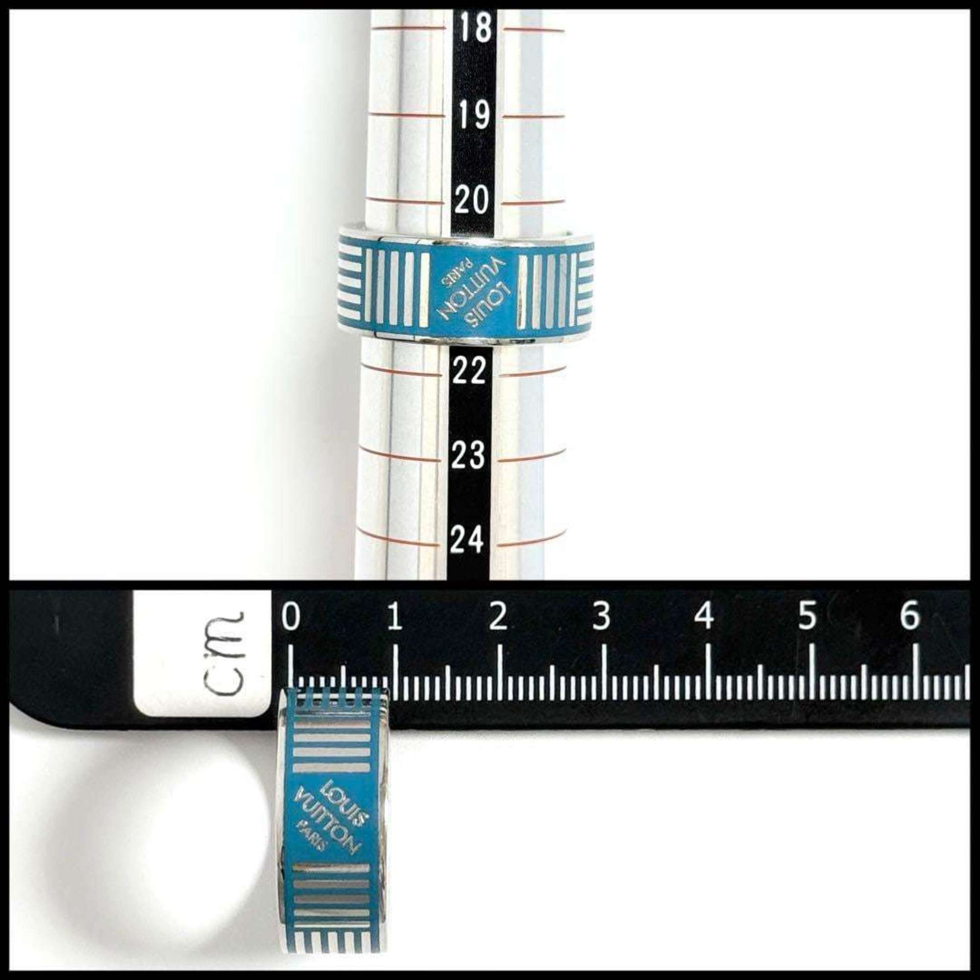 Louis Vuitton Metal Band Ring (Pre-Owned)
