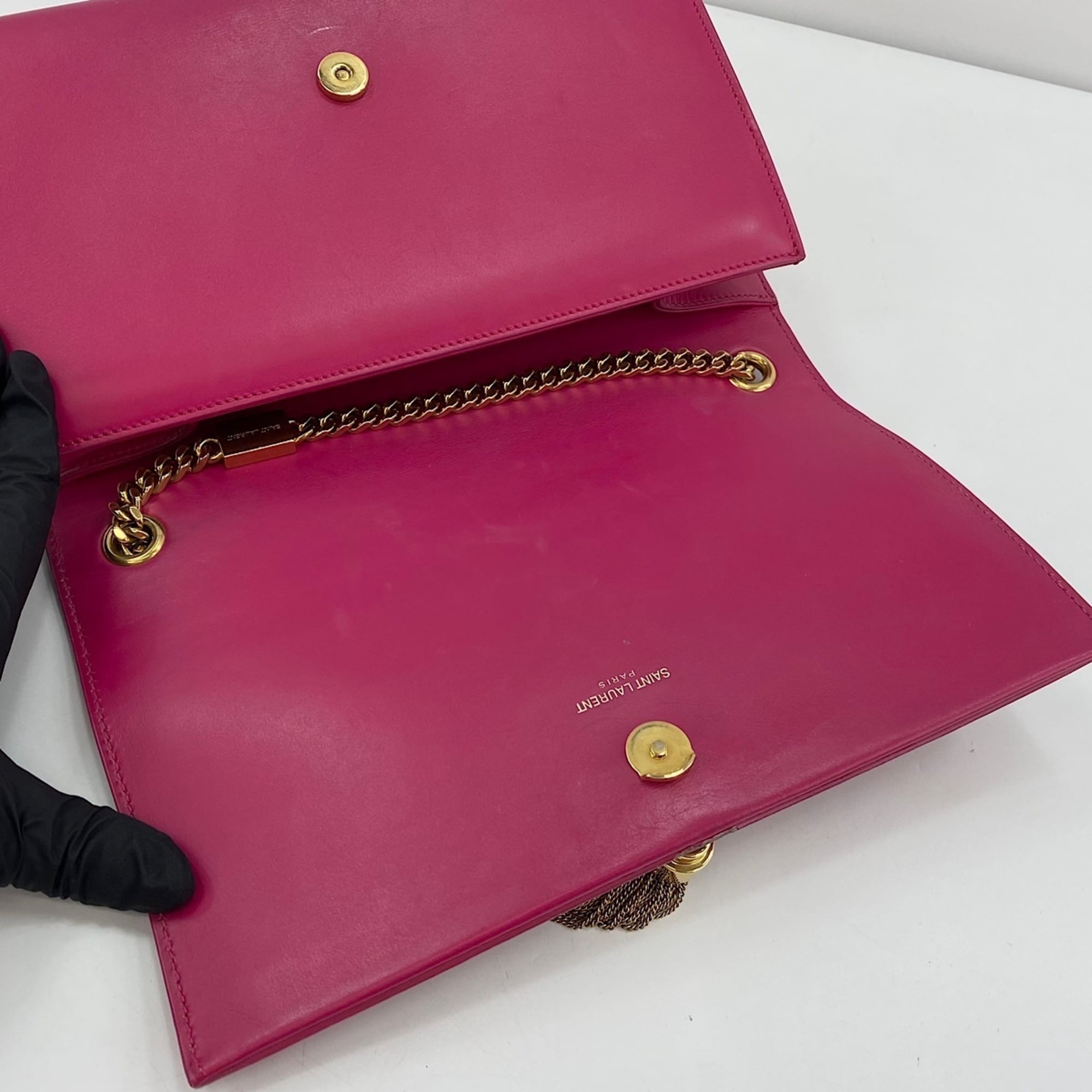 Yves Saint Laurent Pink Shoulder Bag (Pre-Owned)