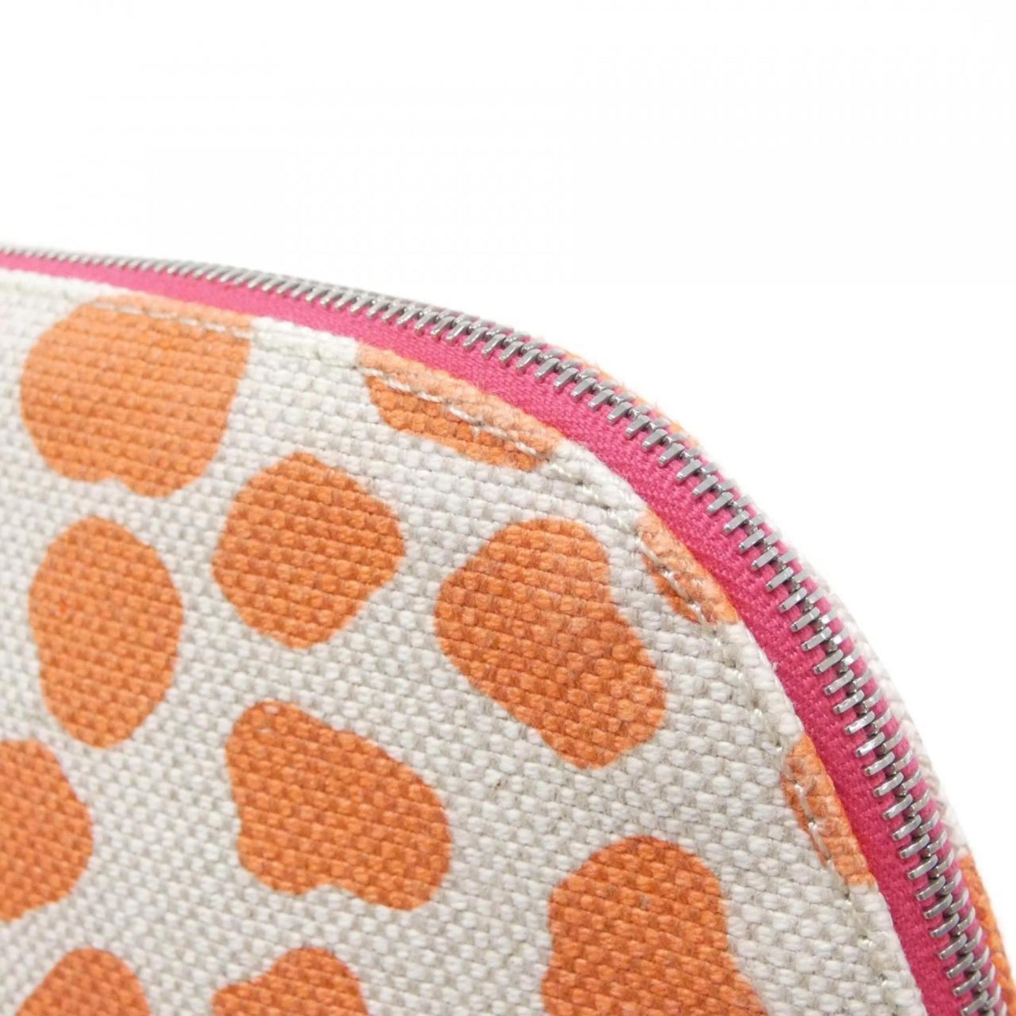 Hermes Canvas Pouch (Pre-Owned)