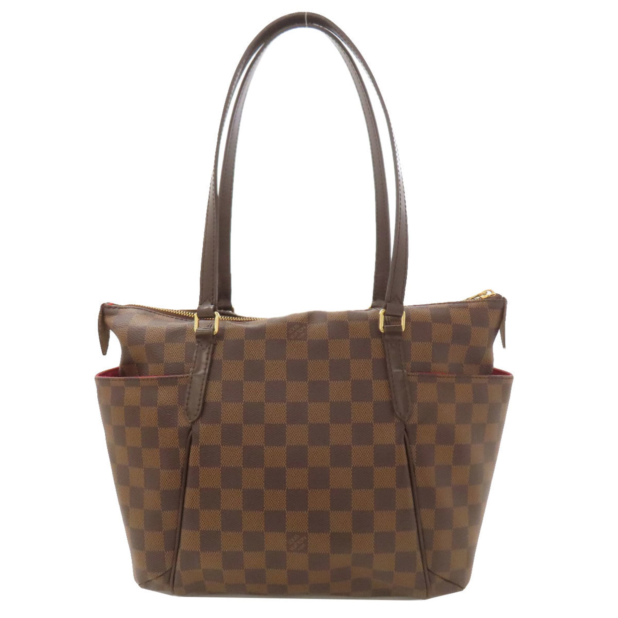 Louis Vuitton Damier Damier Canvas Ebene Damier Canvas Tote Bag (Pre-Owned)