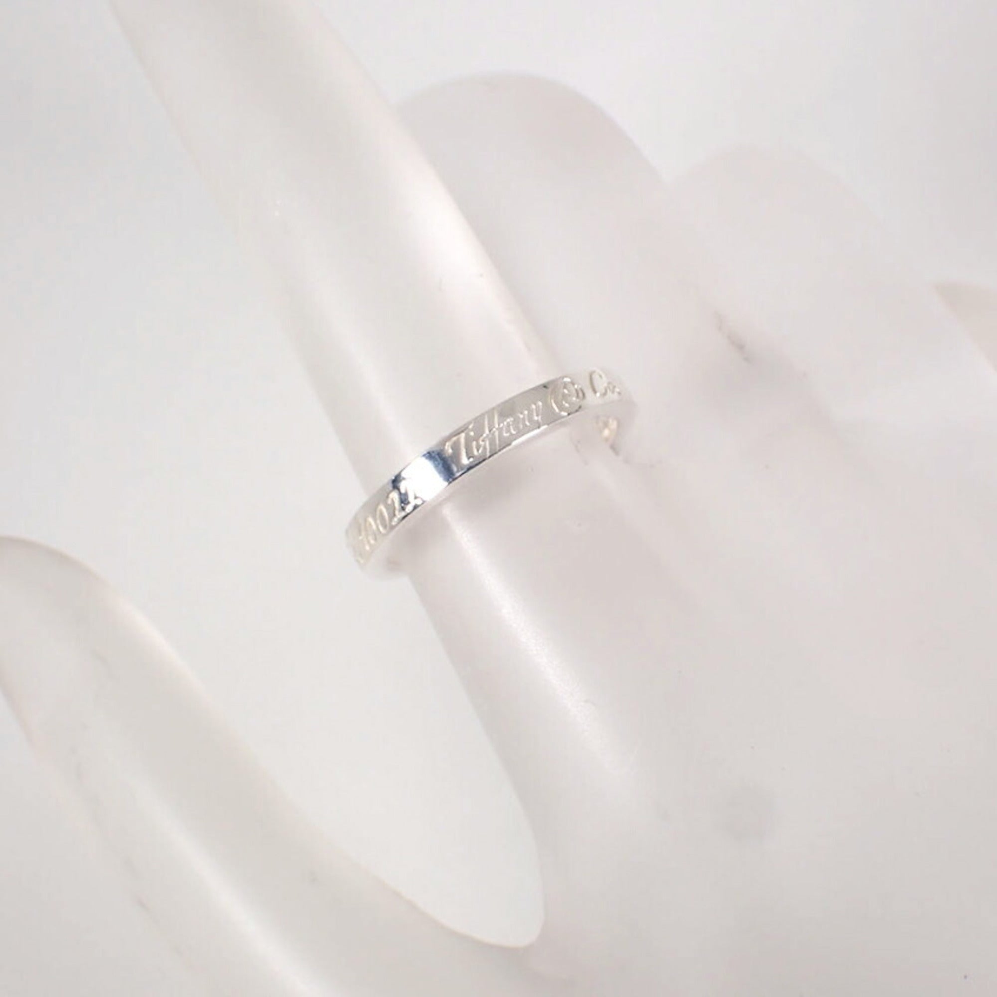 Tiffany Sterling Silver 925 Band Ring (Pre-Owned)