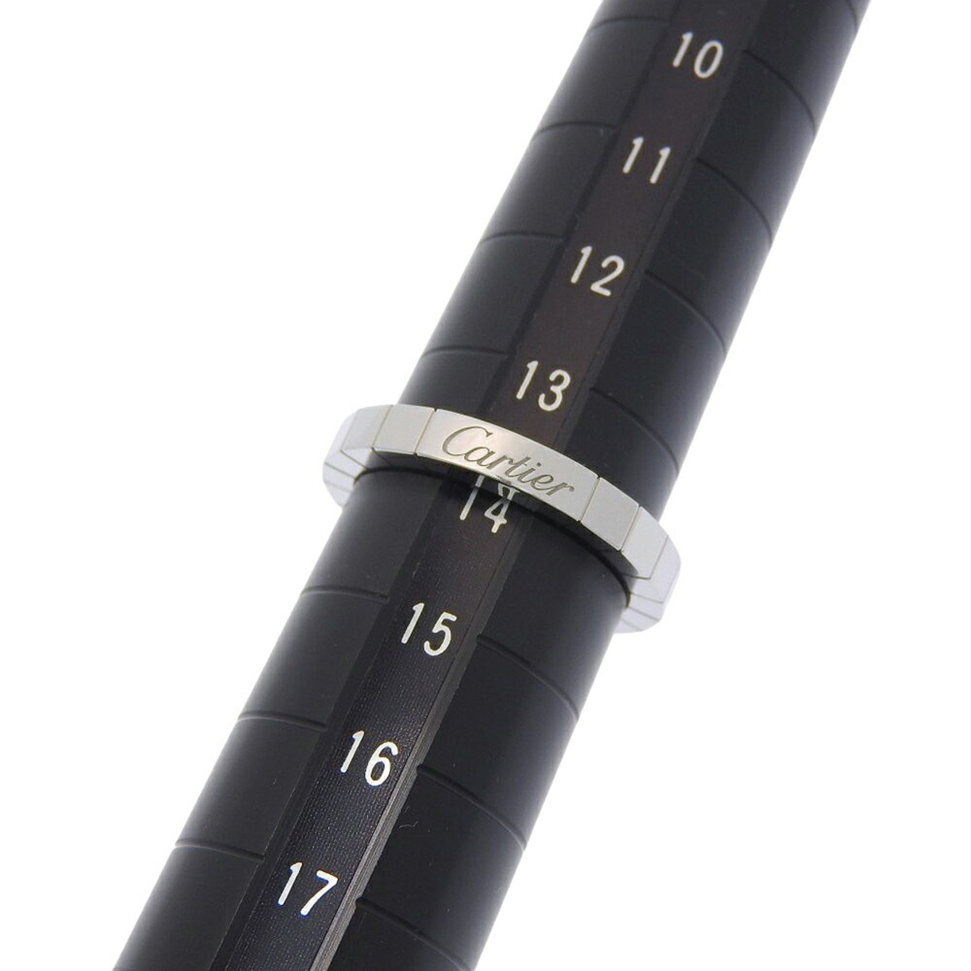 Cartier Lanieres White Gold White Gold (18K) Band Ring (Pre-Owned)