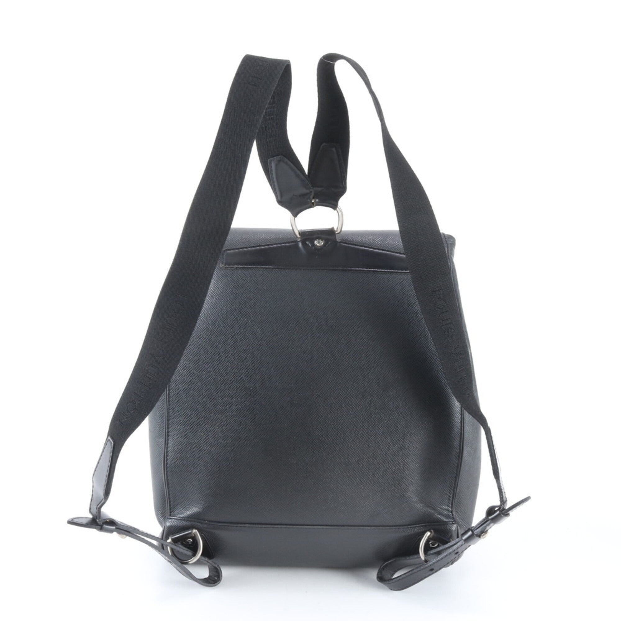 Louis Vuitton Ardoise Leather Backpack Shoulder Bag (Pre-Owned)