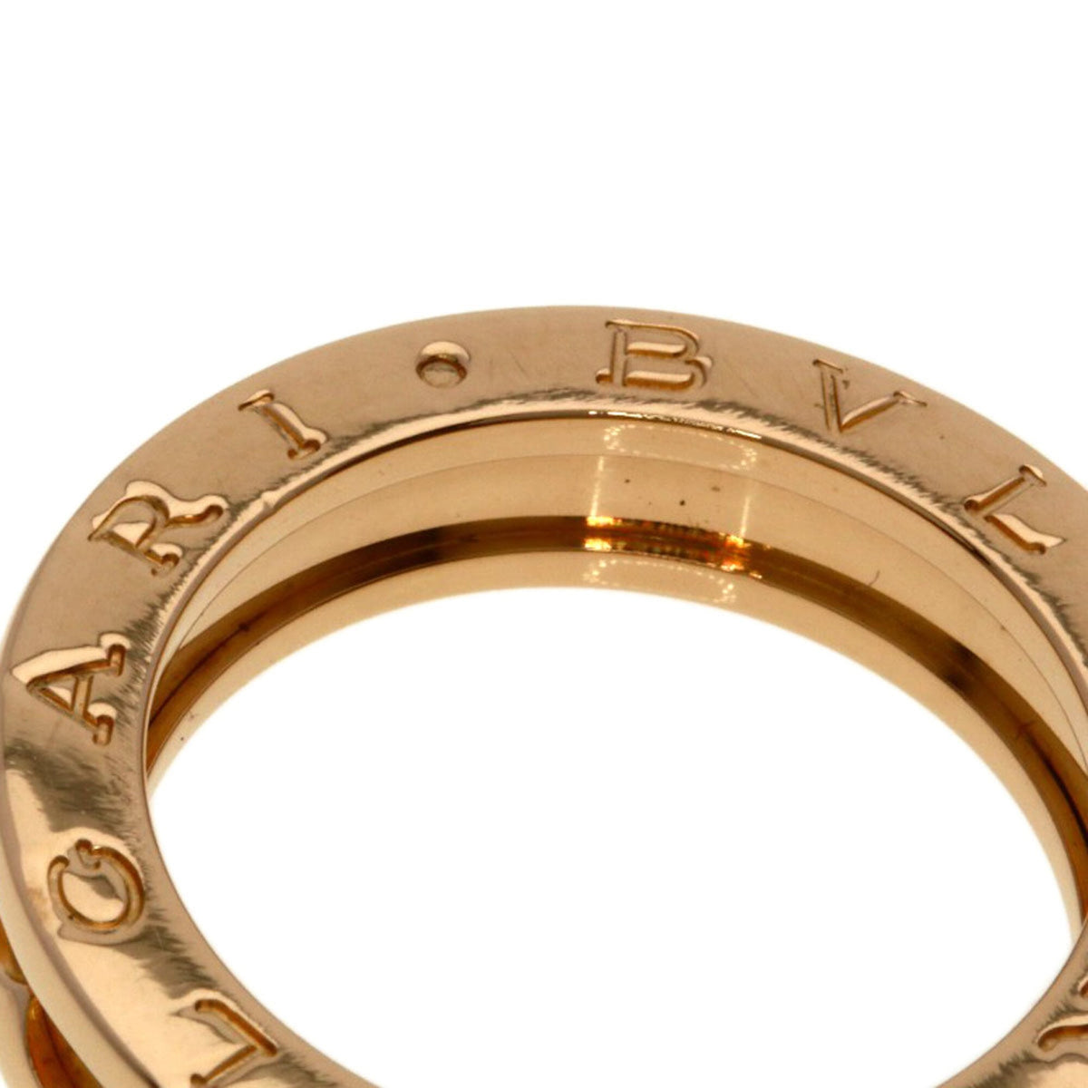 Bvlgari B.Zero1 Pink Gold (18K) Band Ring (Pre-Owned)