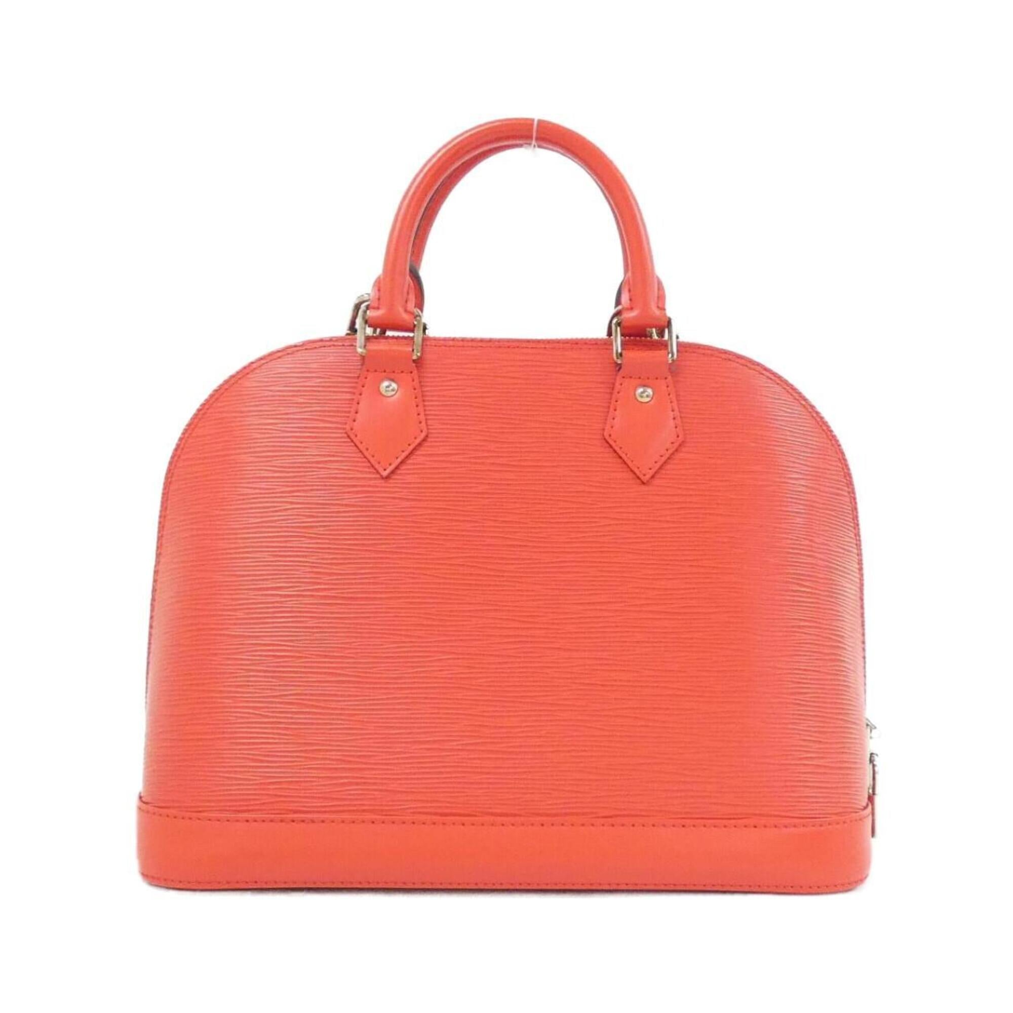 Louis Vuitton Carmine Leather Handbag (Pre-Owned)