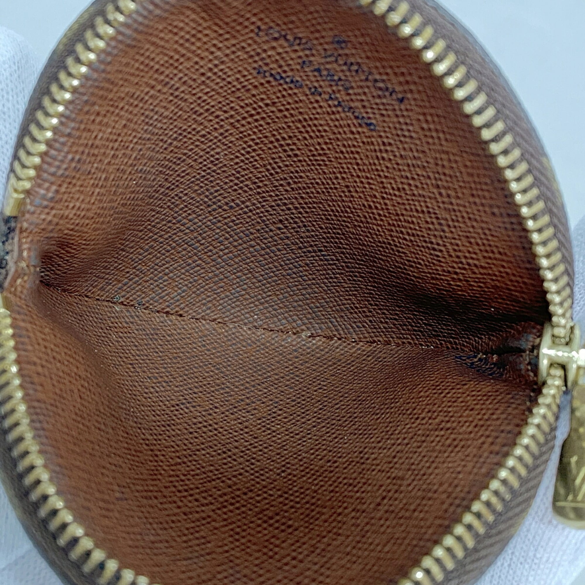 Louis Vuitton Brown Coin Purse/Coin Case (Pre-Owned)