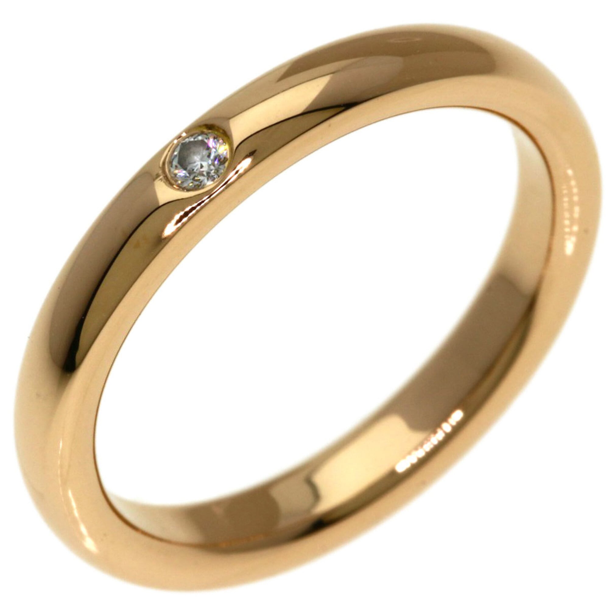 Tiffany Stacking Pink Gold (18K) Band Ring (Pre-Owned)
